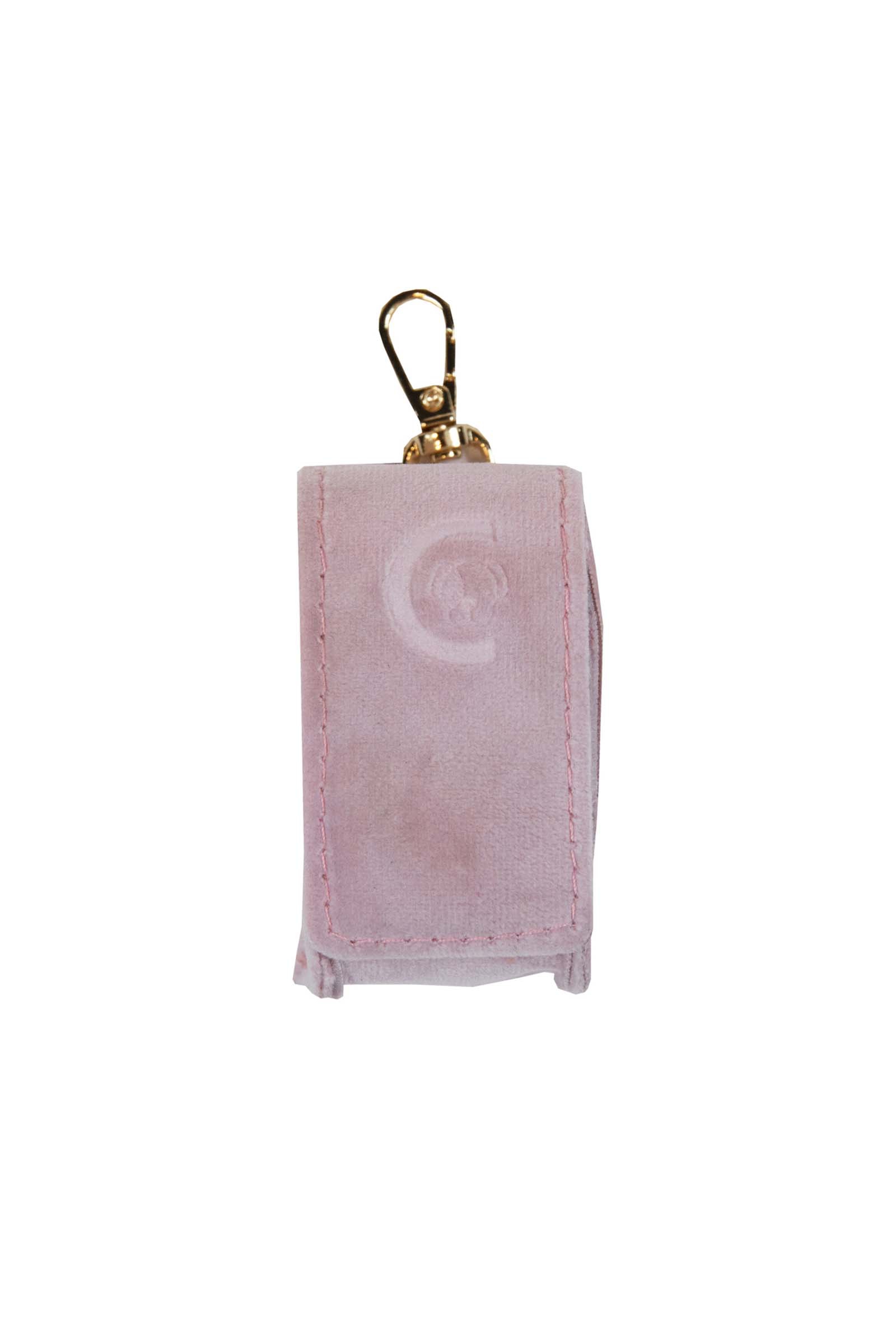 Old Rose Pink Kentucky Dogwear Square Velvet Poop Bag Tasche