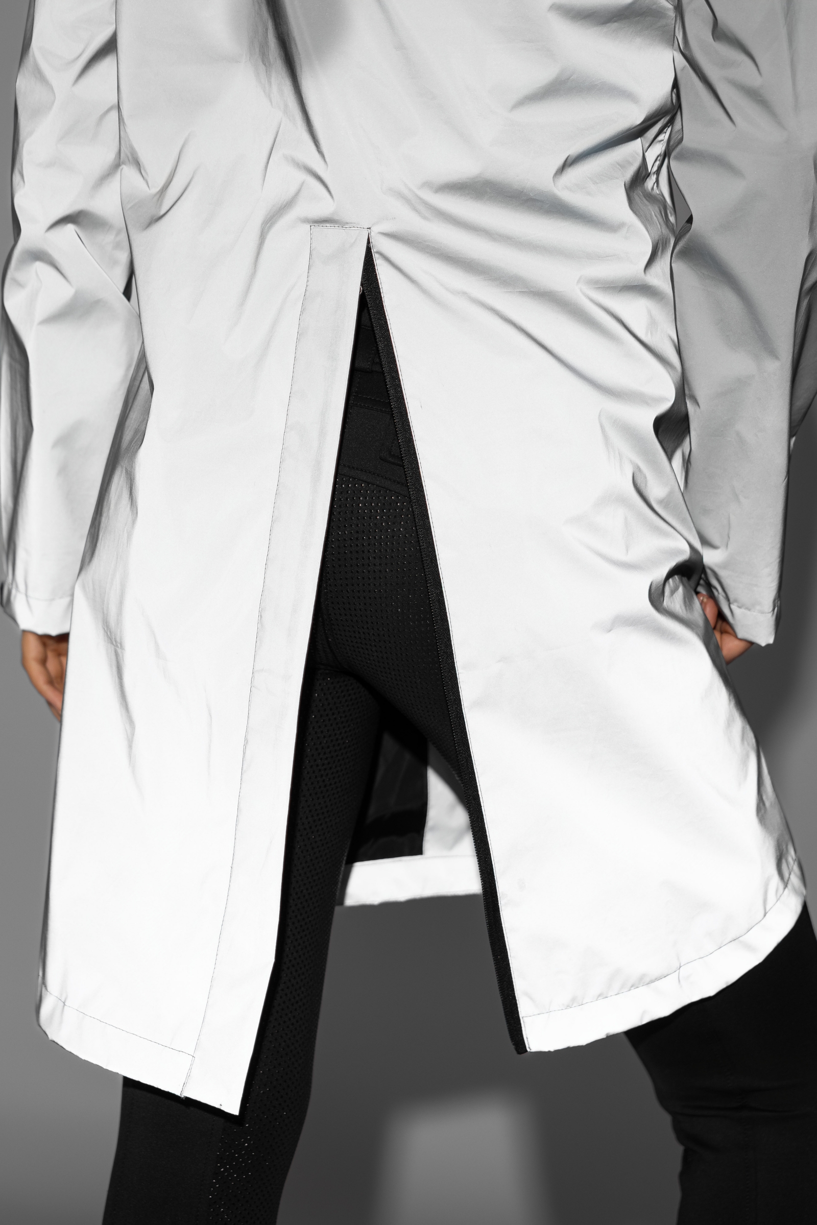 Horze Damen reflektierender Regenmantel