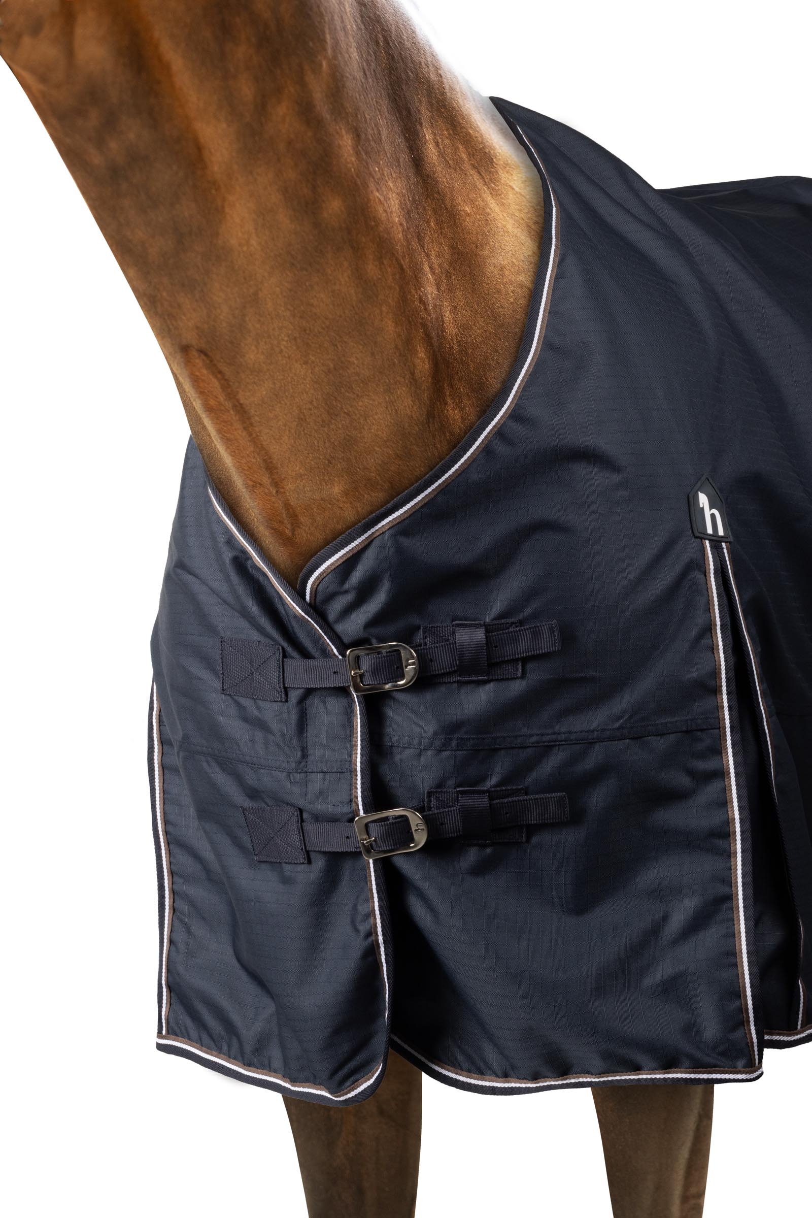 Horze Glasgow Weidedecke mit Fleece-Futter und reflektierenden Akzenten, 0g