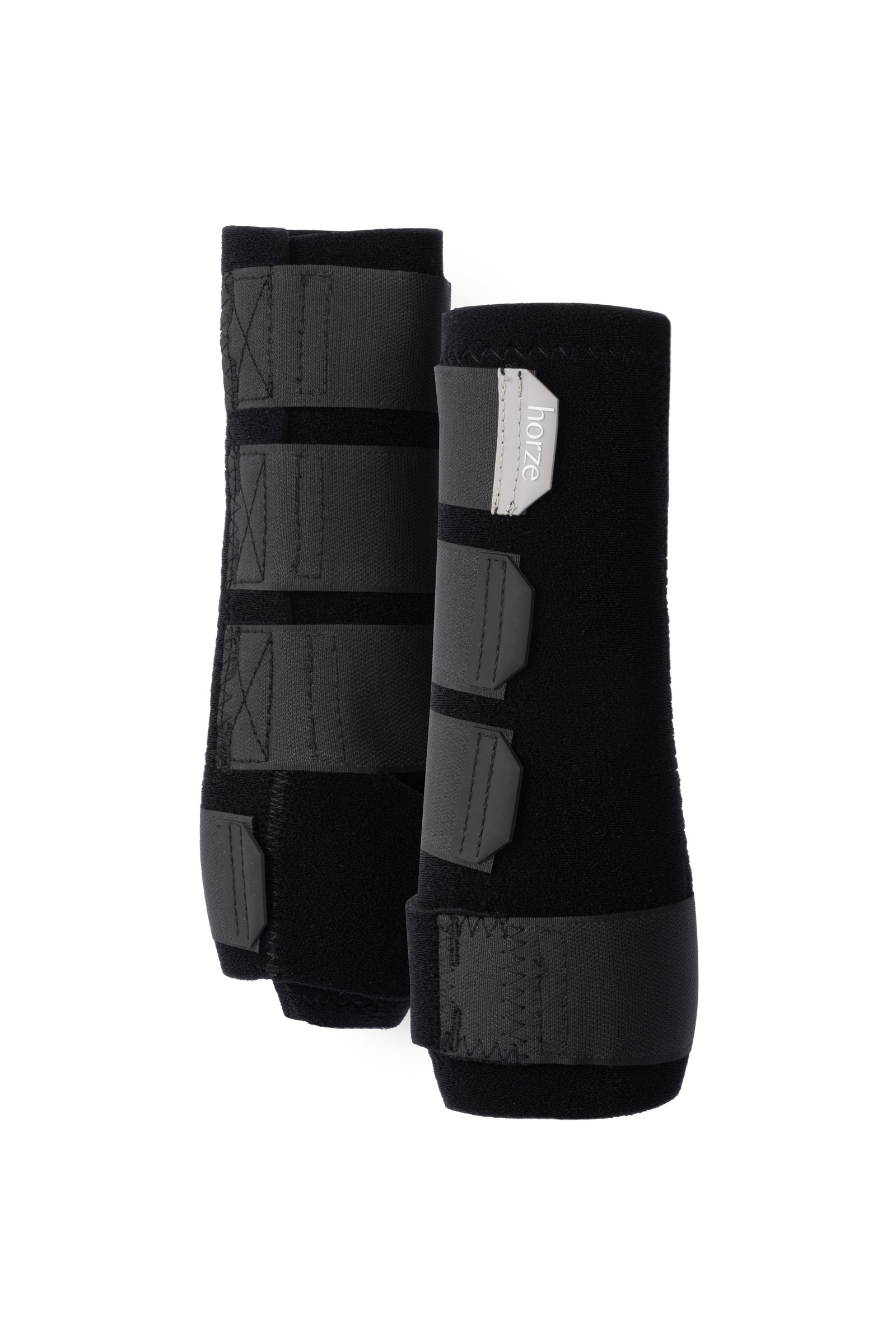 Schwarz Horze ProSoft Boots, vorne