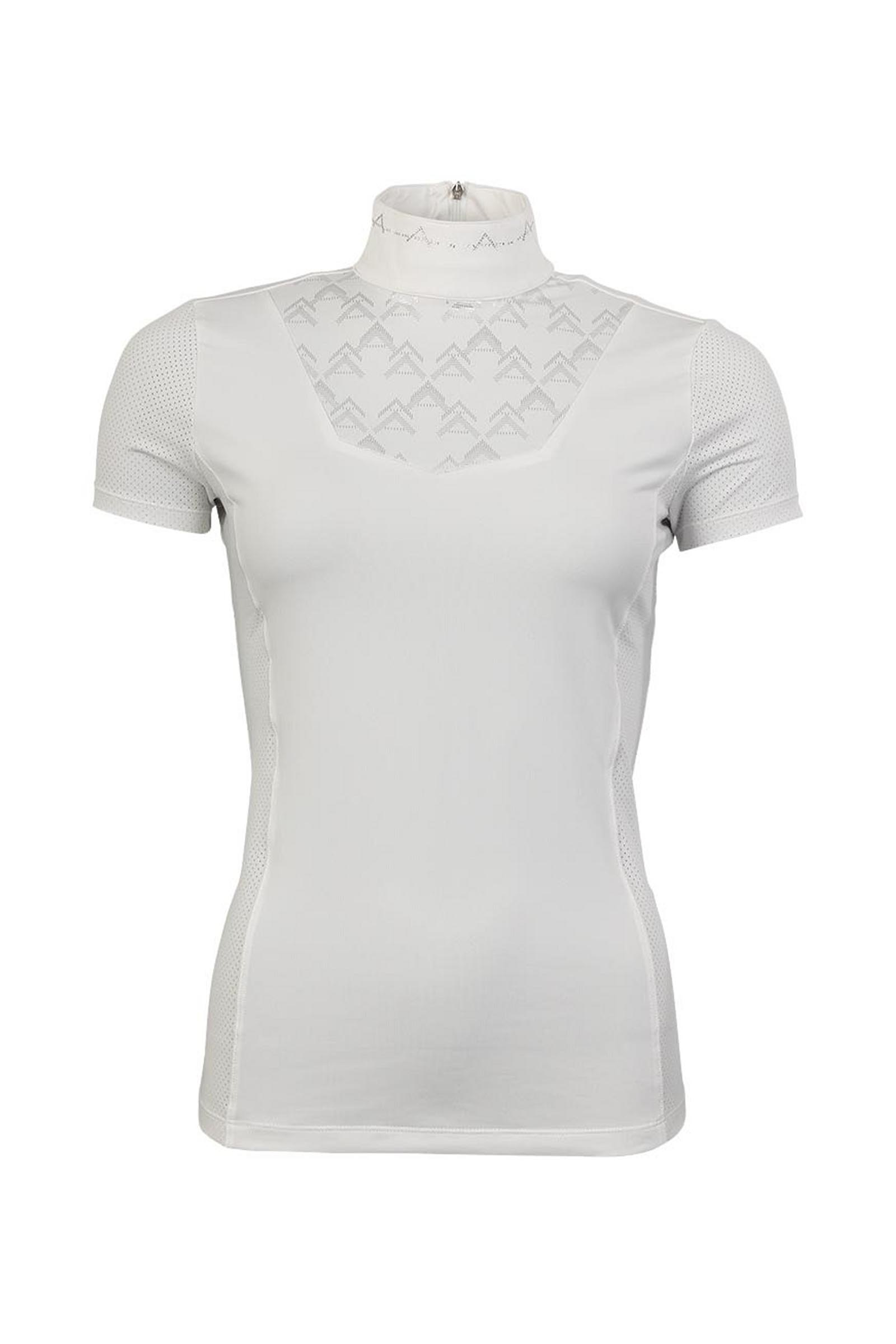 White ANKY Competition Exposure Damen Turniershirt, kurzarm