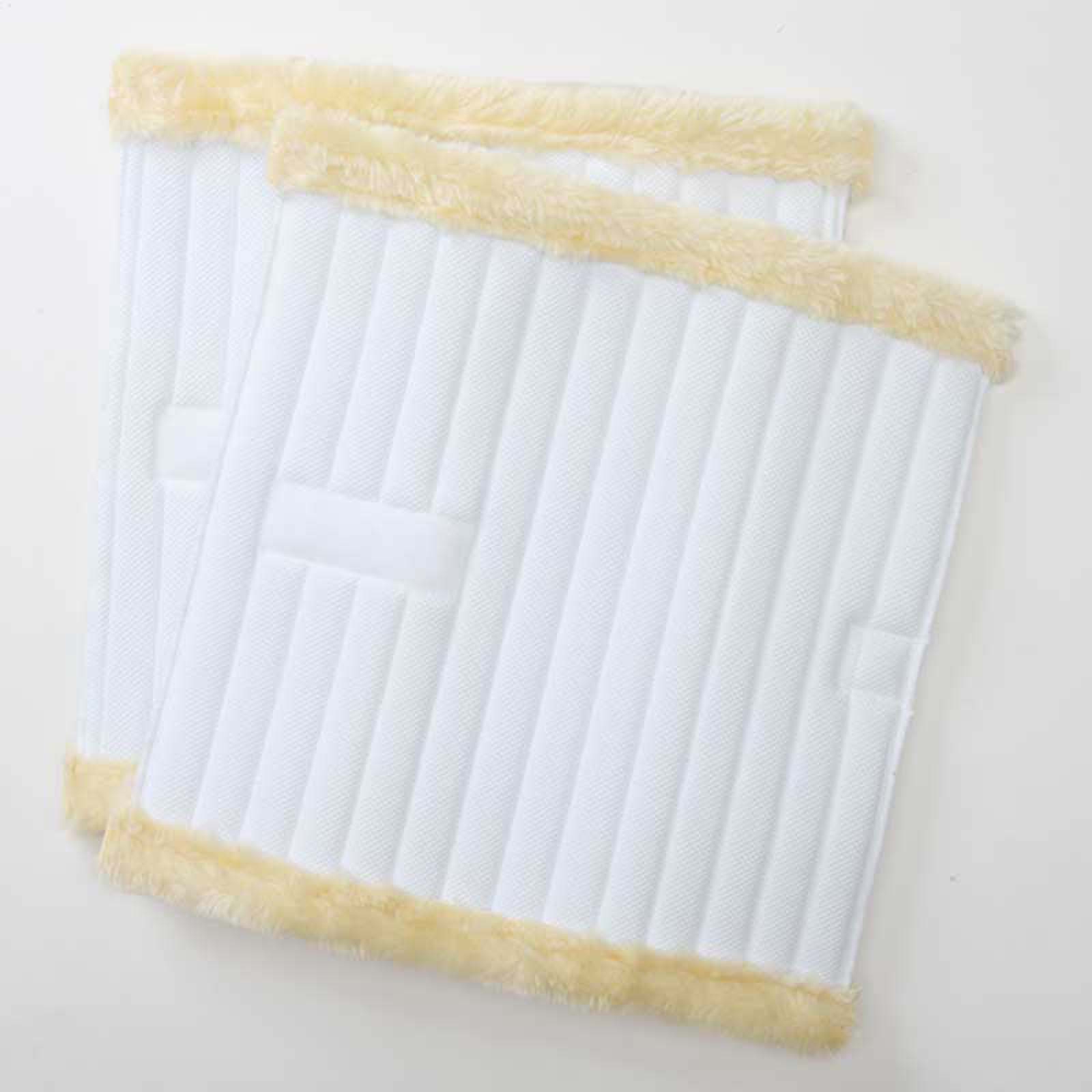 WH/AB Kavalkade Bandagen-Unterlagen Wool mit Kunstlammrand