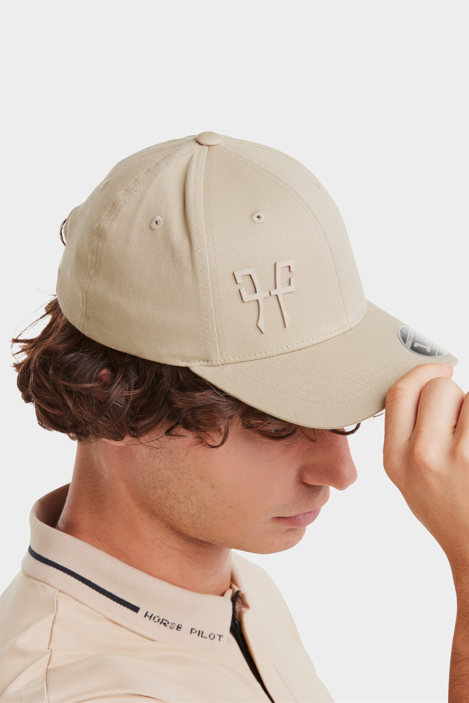 Latte Horse Pilot Flexfit Cap