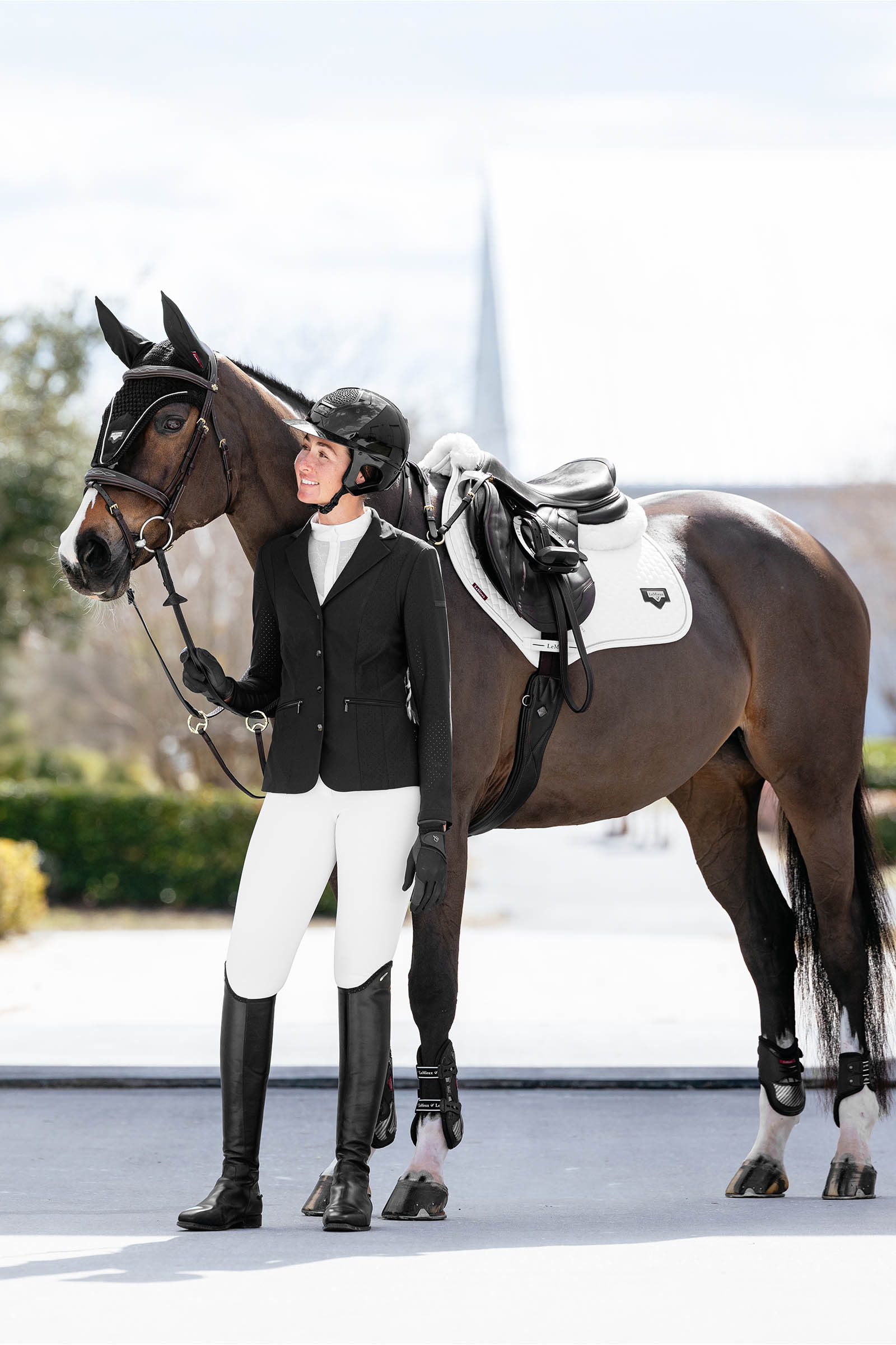 LeMieux Jessica Damen Mesh Turnierjacket