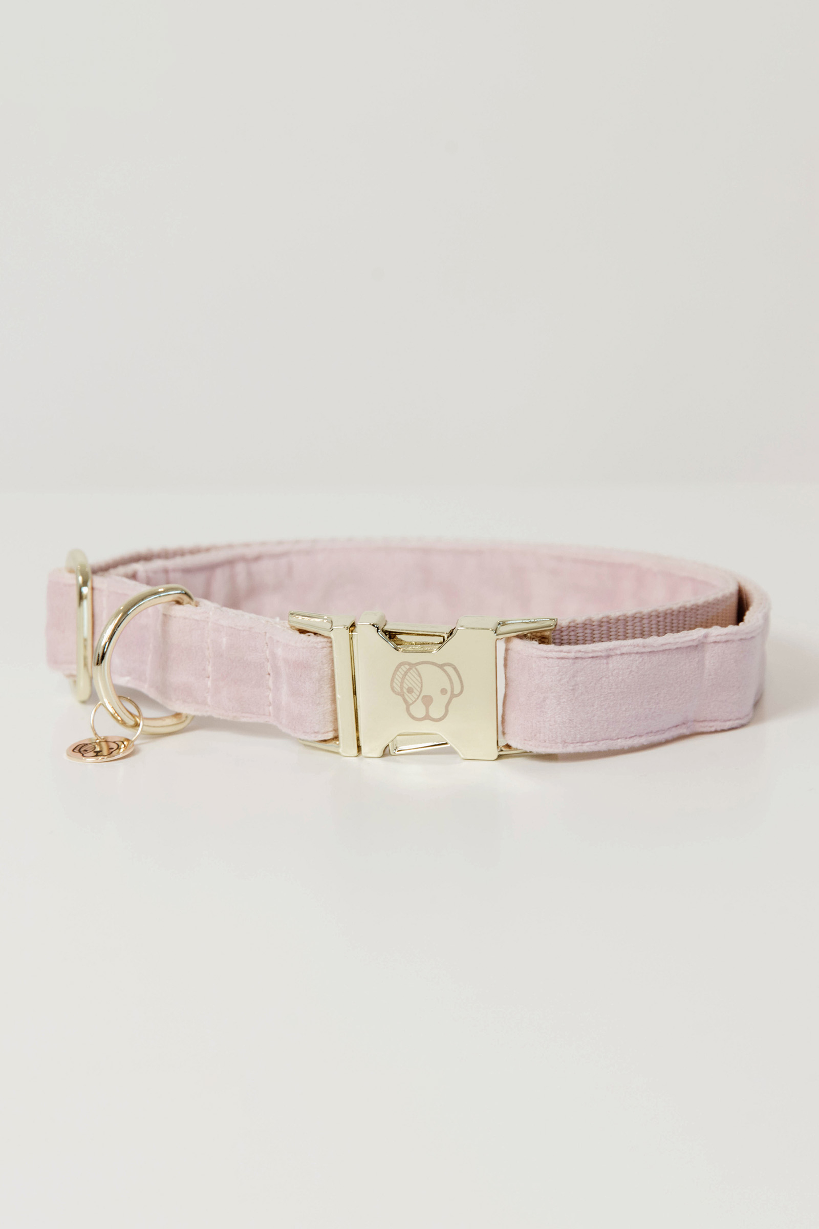 Light Pink Kentucky Dogwear Hundehalsband Velvet