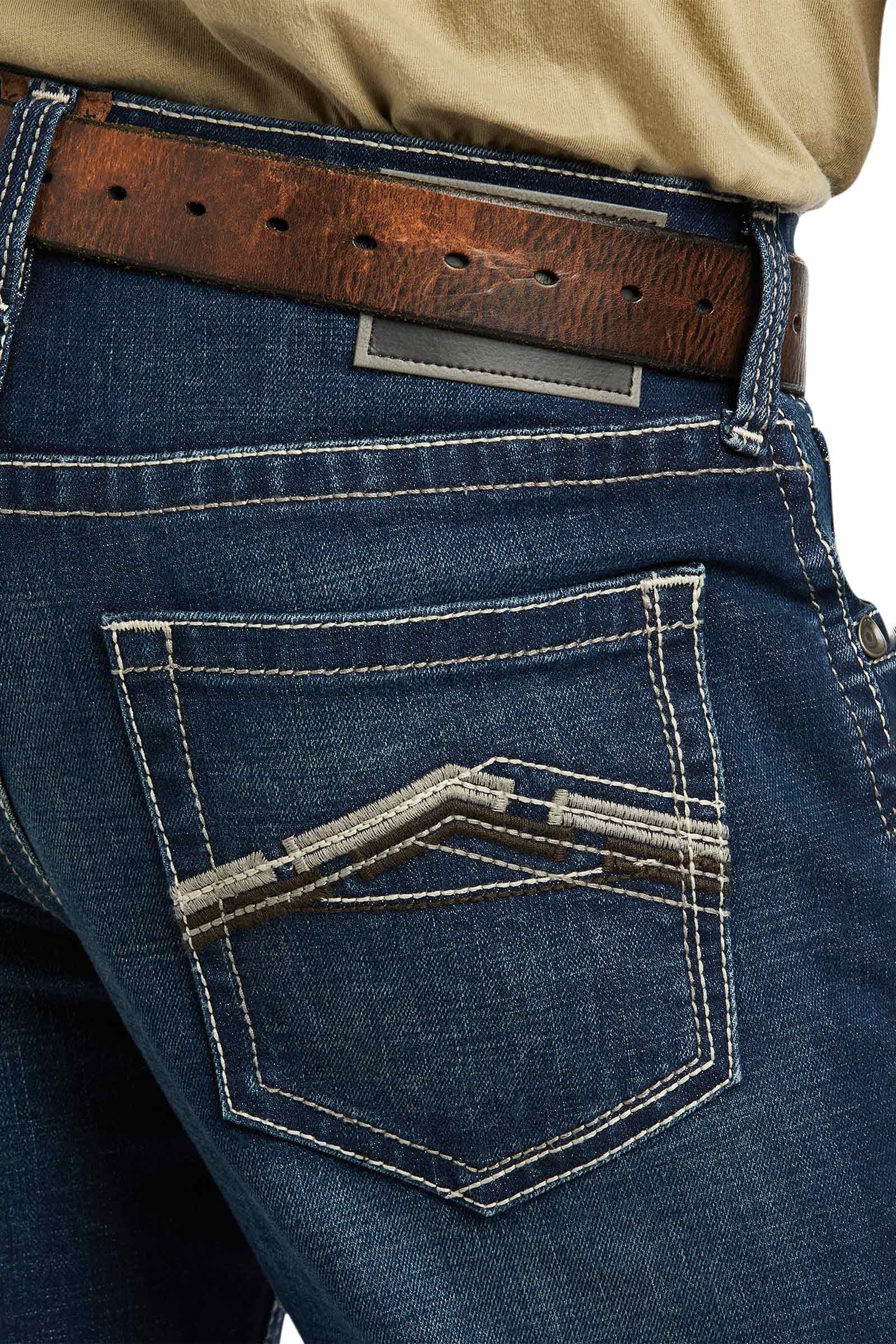 Ariat M5 Straight Stretch Remming Stackable Jeans mit geradem Bein