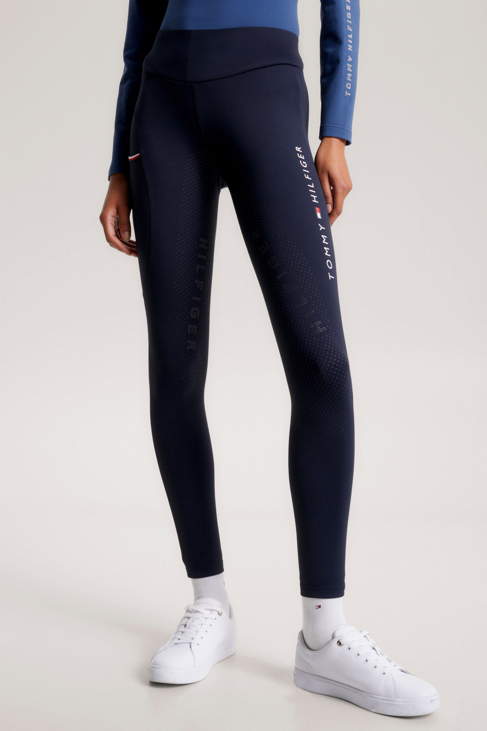 Tommy Hilfiger Equestrian Elmira Damen Winter Vollbesatz Reitleggings