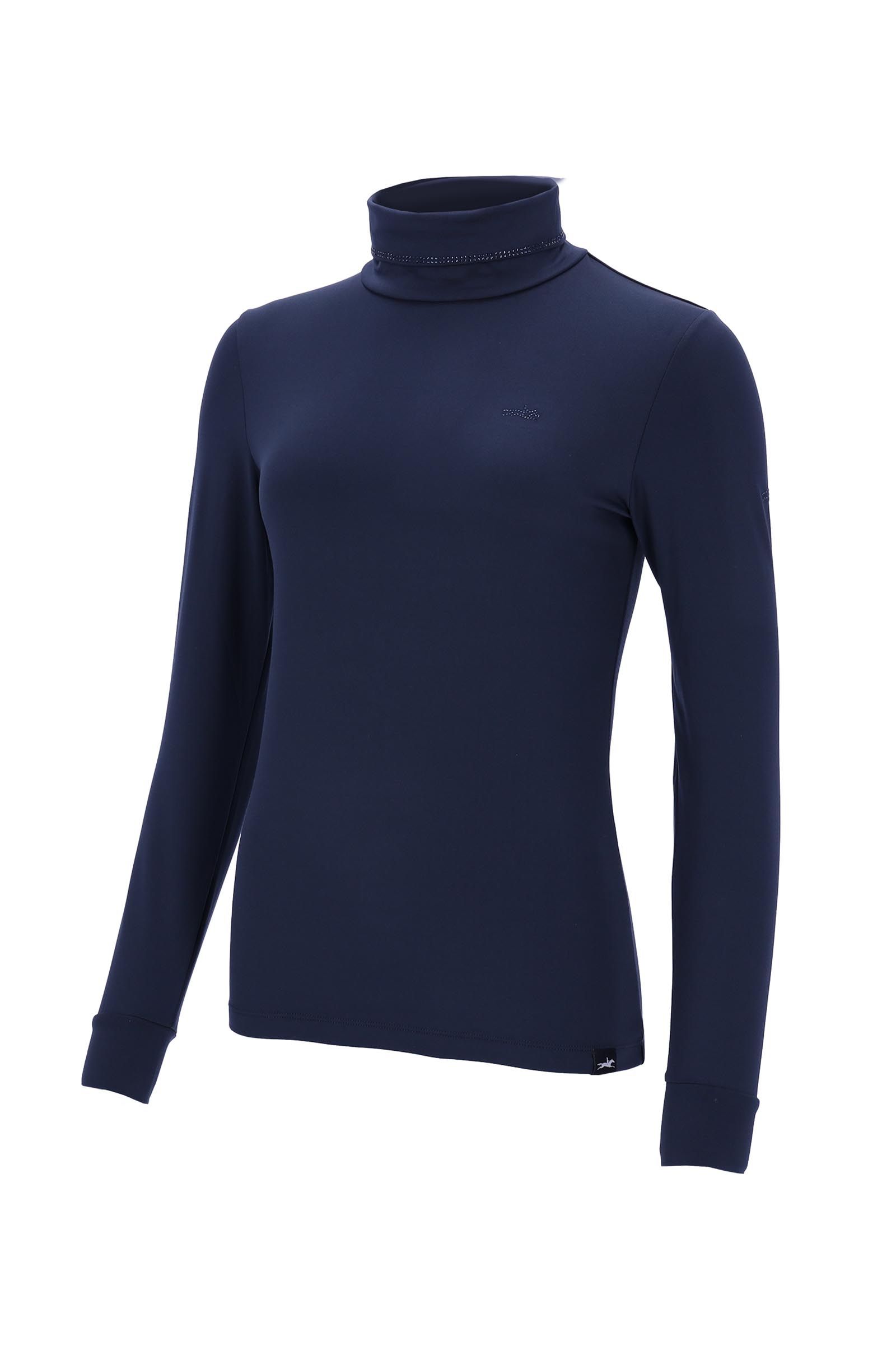 Dark Navy Schockem&ouml;hle Sports SPAnne Style Women's Turtleneck Shirt