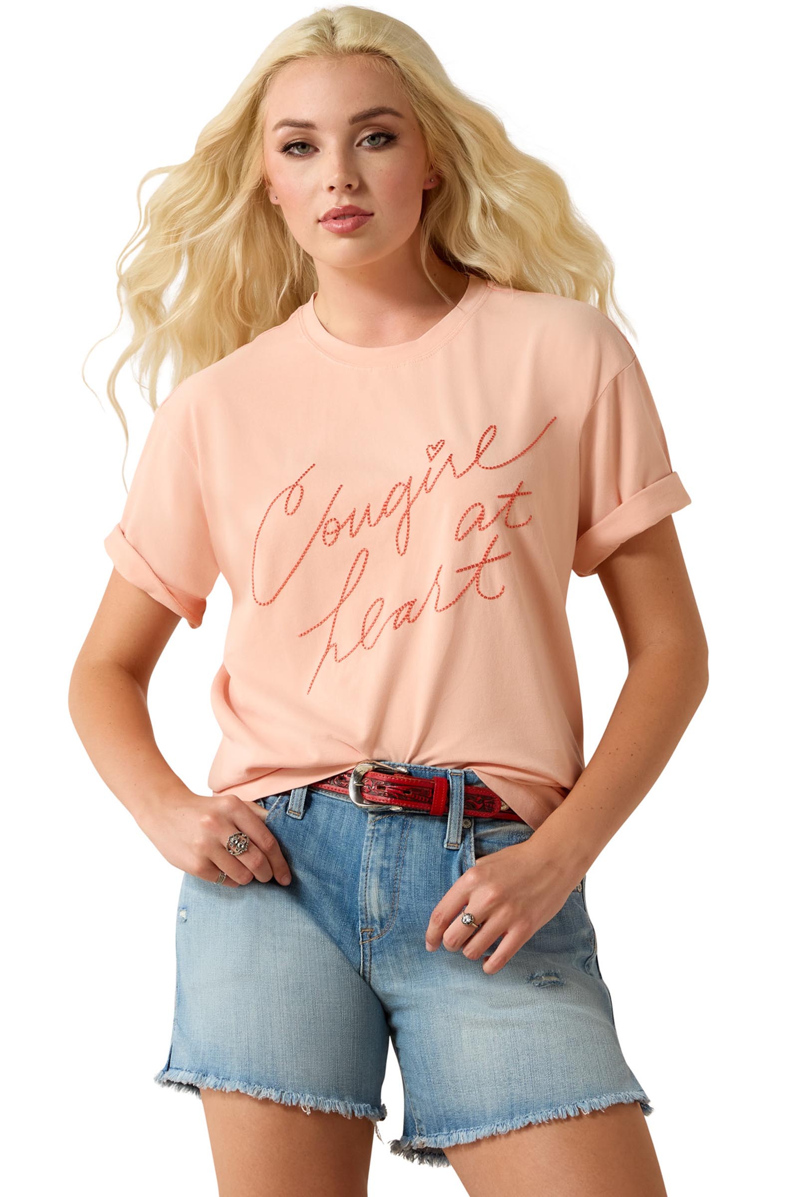 Ariat Damen Cowgirl at Heart T-Shirt