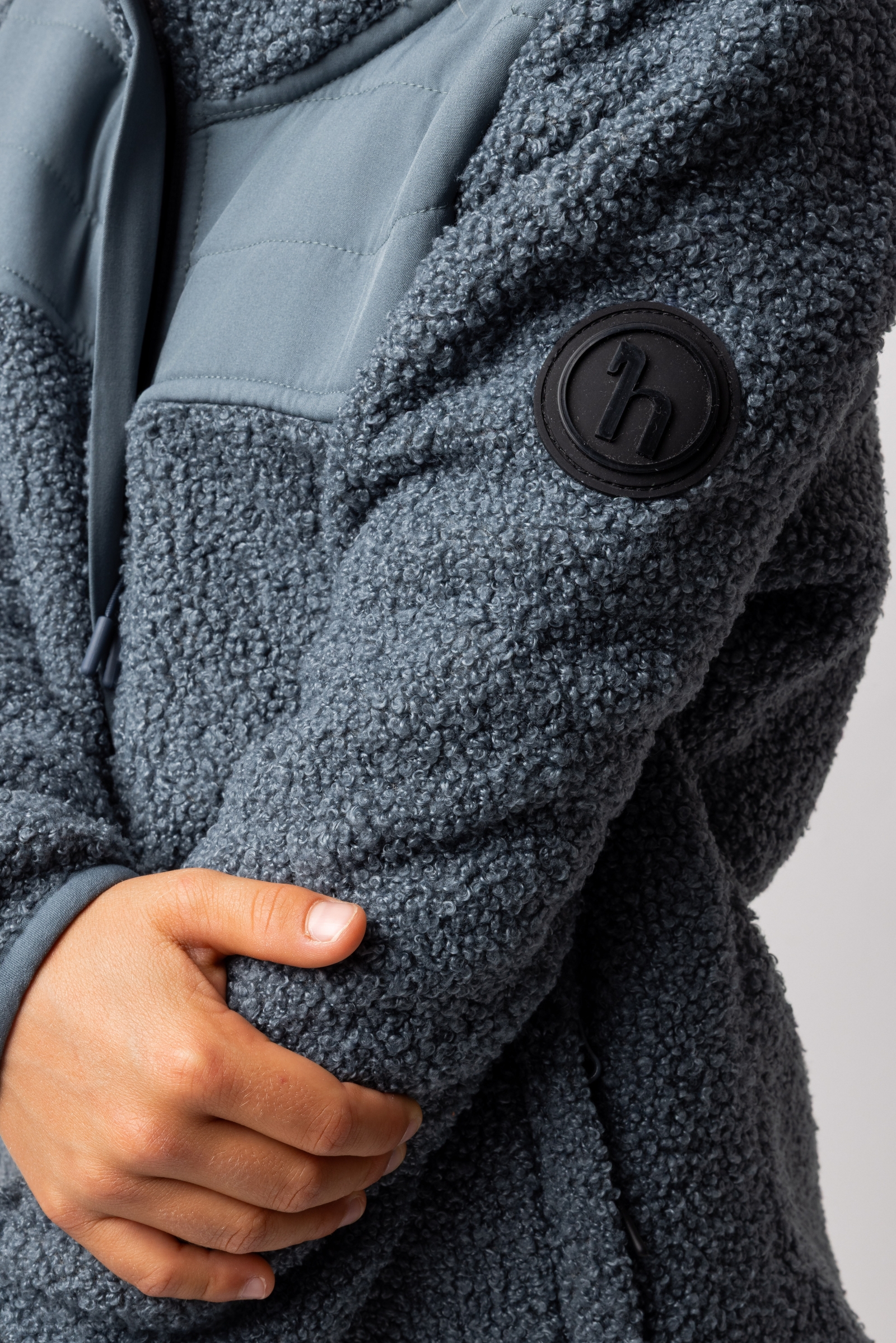 Horze Misha Kinder Hybrid Fleecejacke