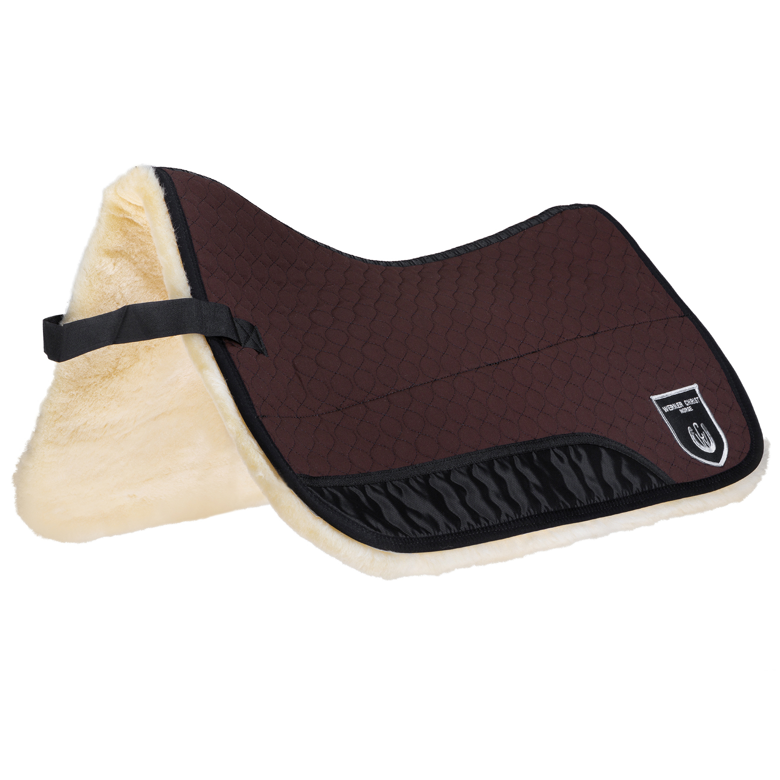 Brown/Natural Christ Saddlepad Quantum