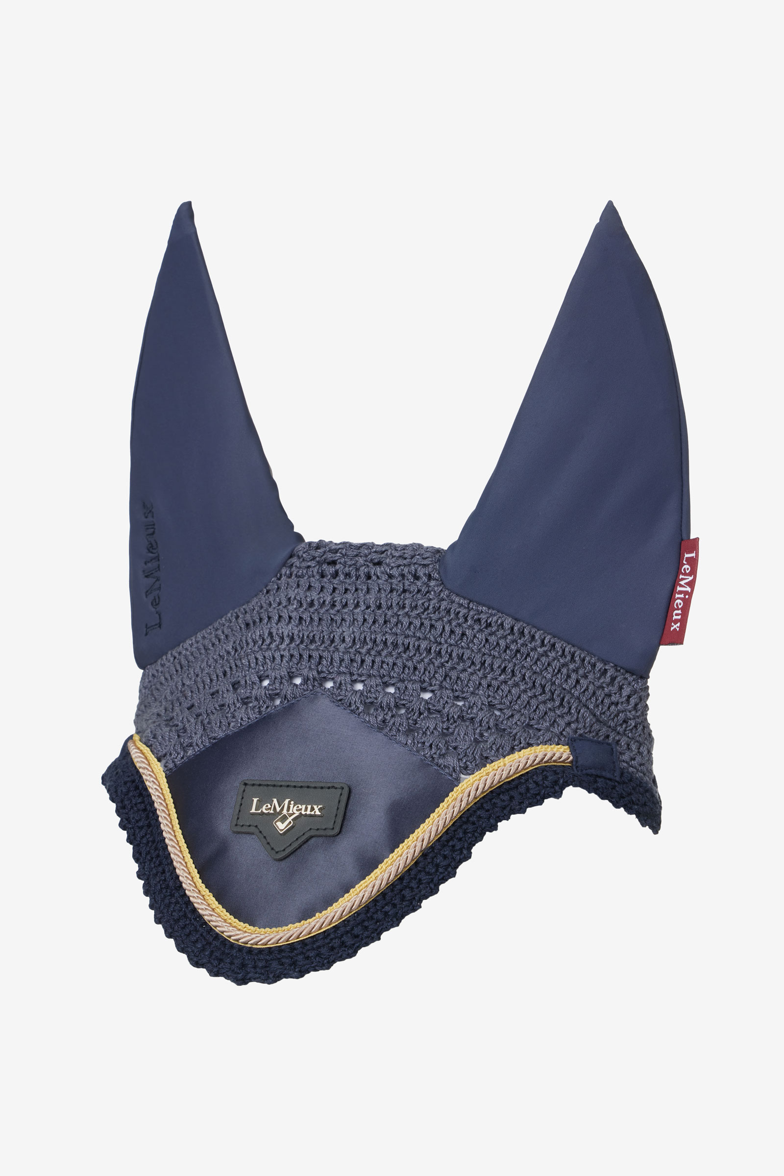 Dusk Blue LeMieux Loire Satin Fliegenhaube