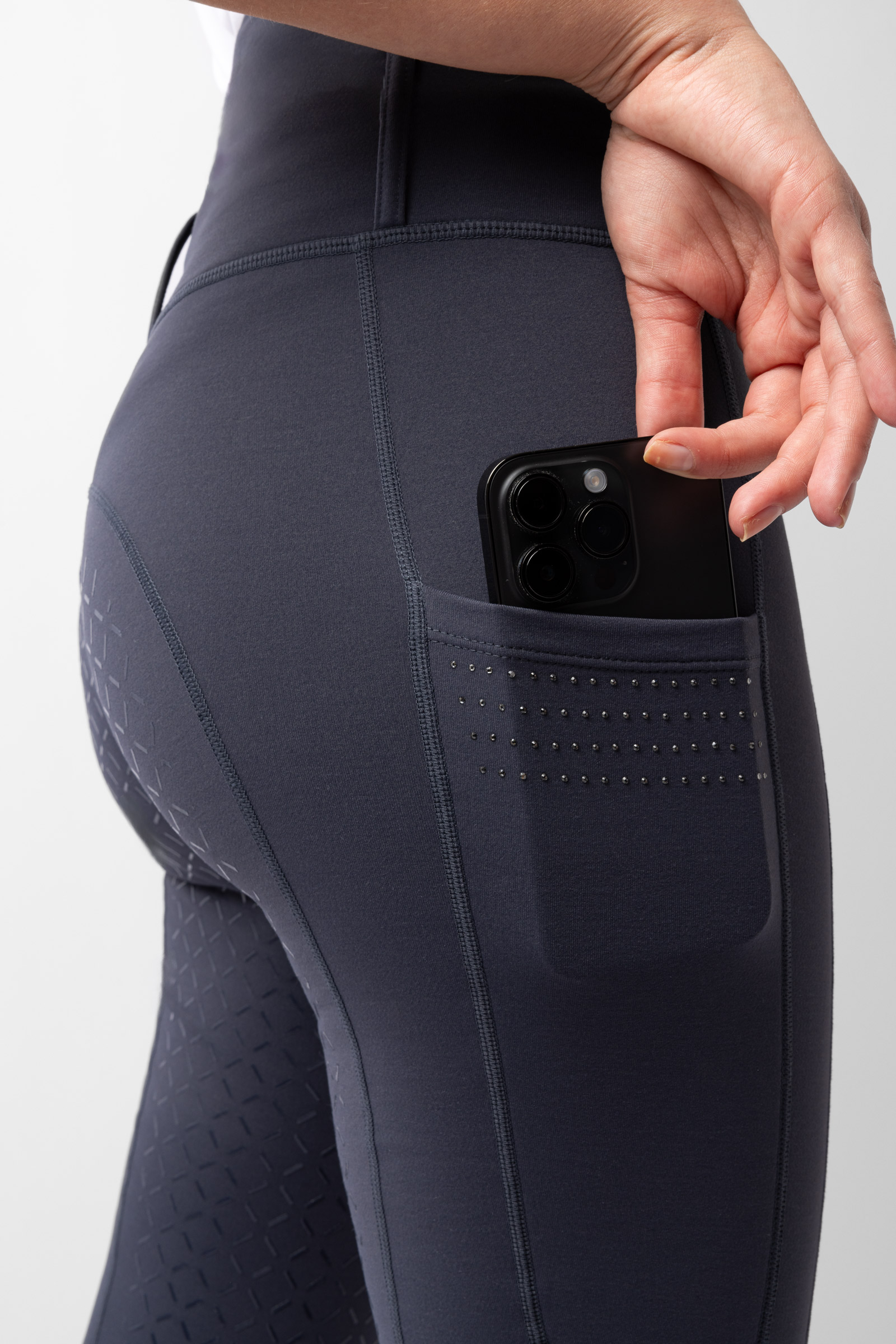 Horze Serena Reitleggings mit Vollbesatz für die Übergangszeit