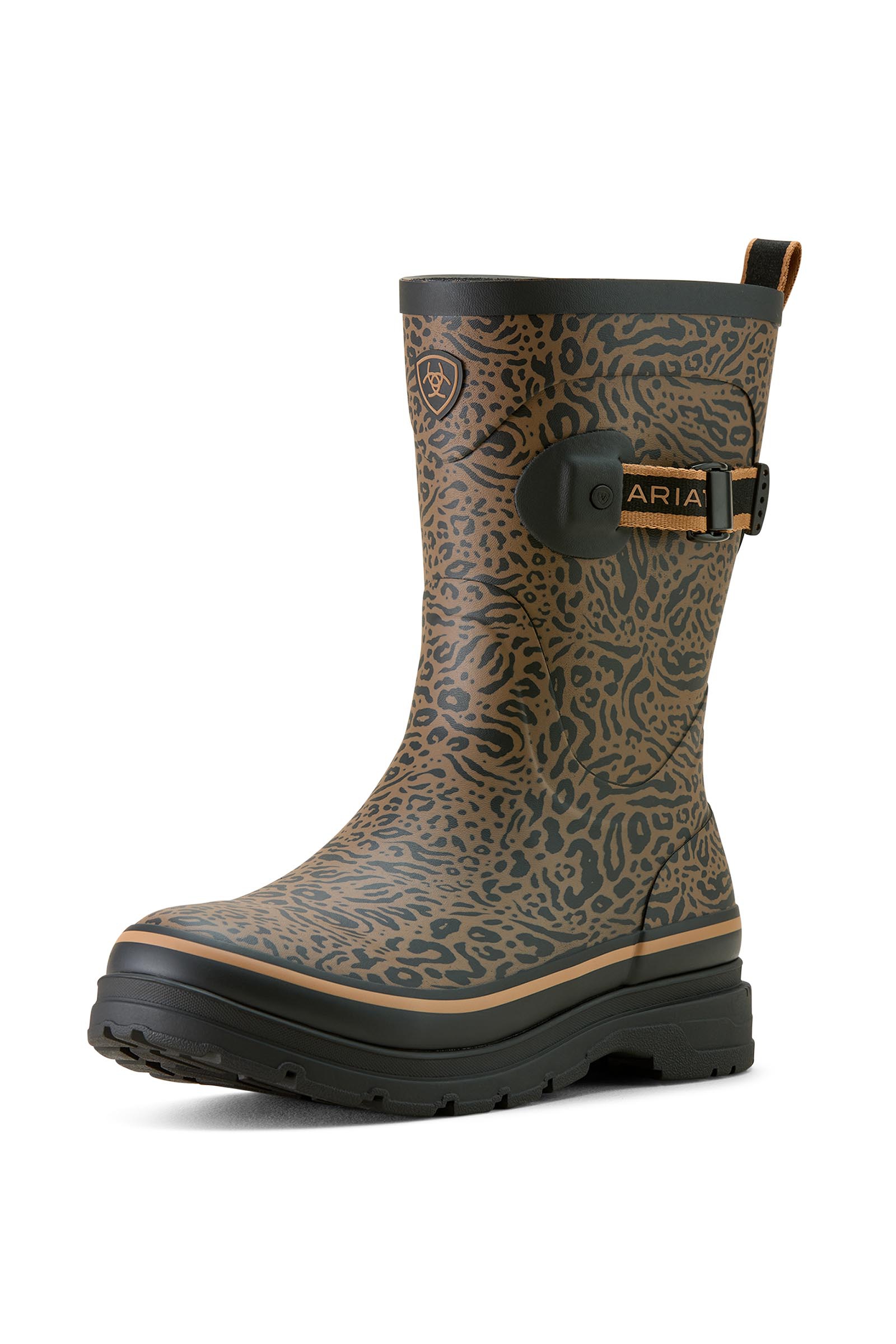 Ocelot Print Ariat Kelmarsh Mid Damen Gummistiefel mittlerer H&ouml;he