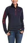 Ariat Frauen Tek Team 1/2 Zip Sweatshirt