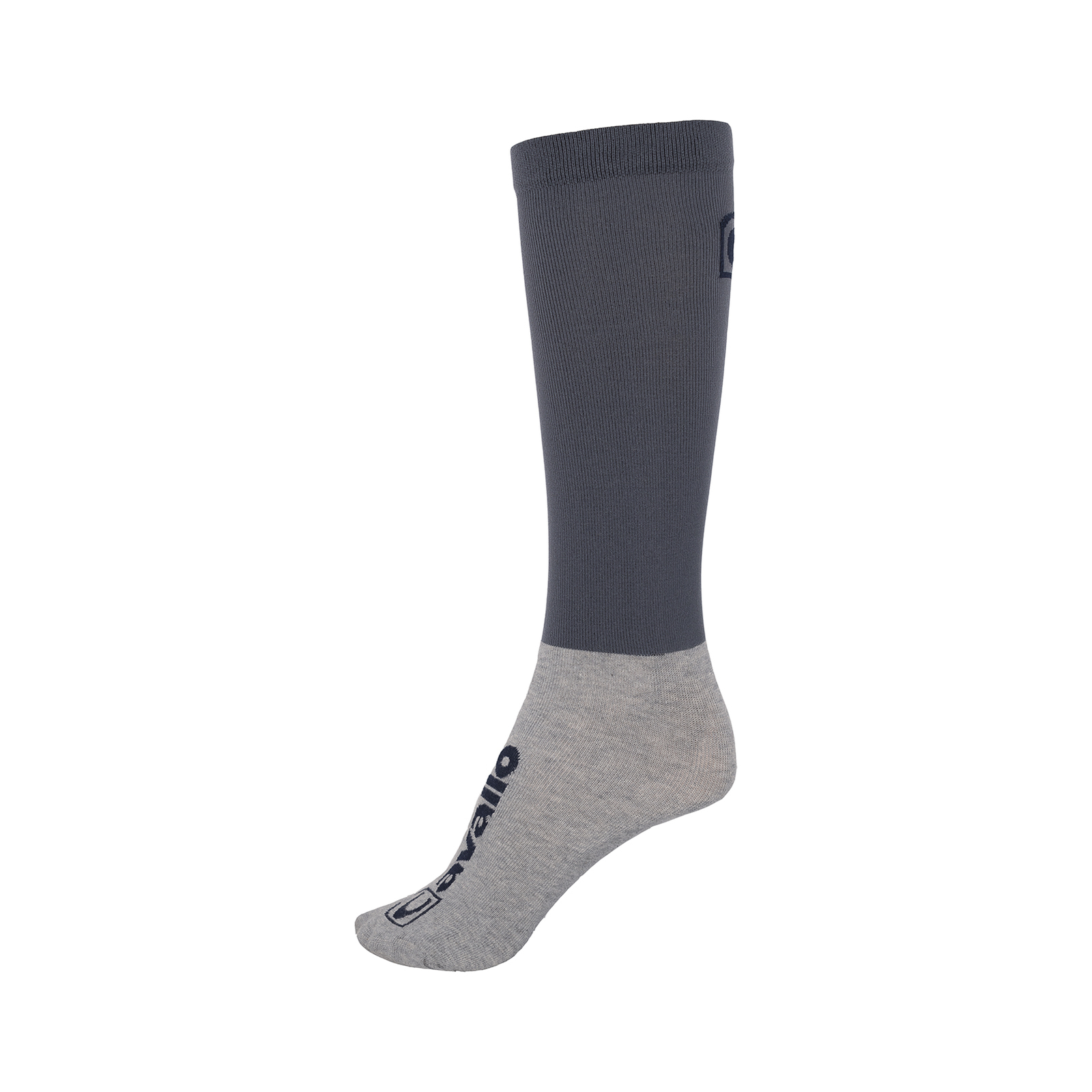 Twilight Blue Grey Cavallo Cavalsaba Duo Unisex Reitsocken
