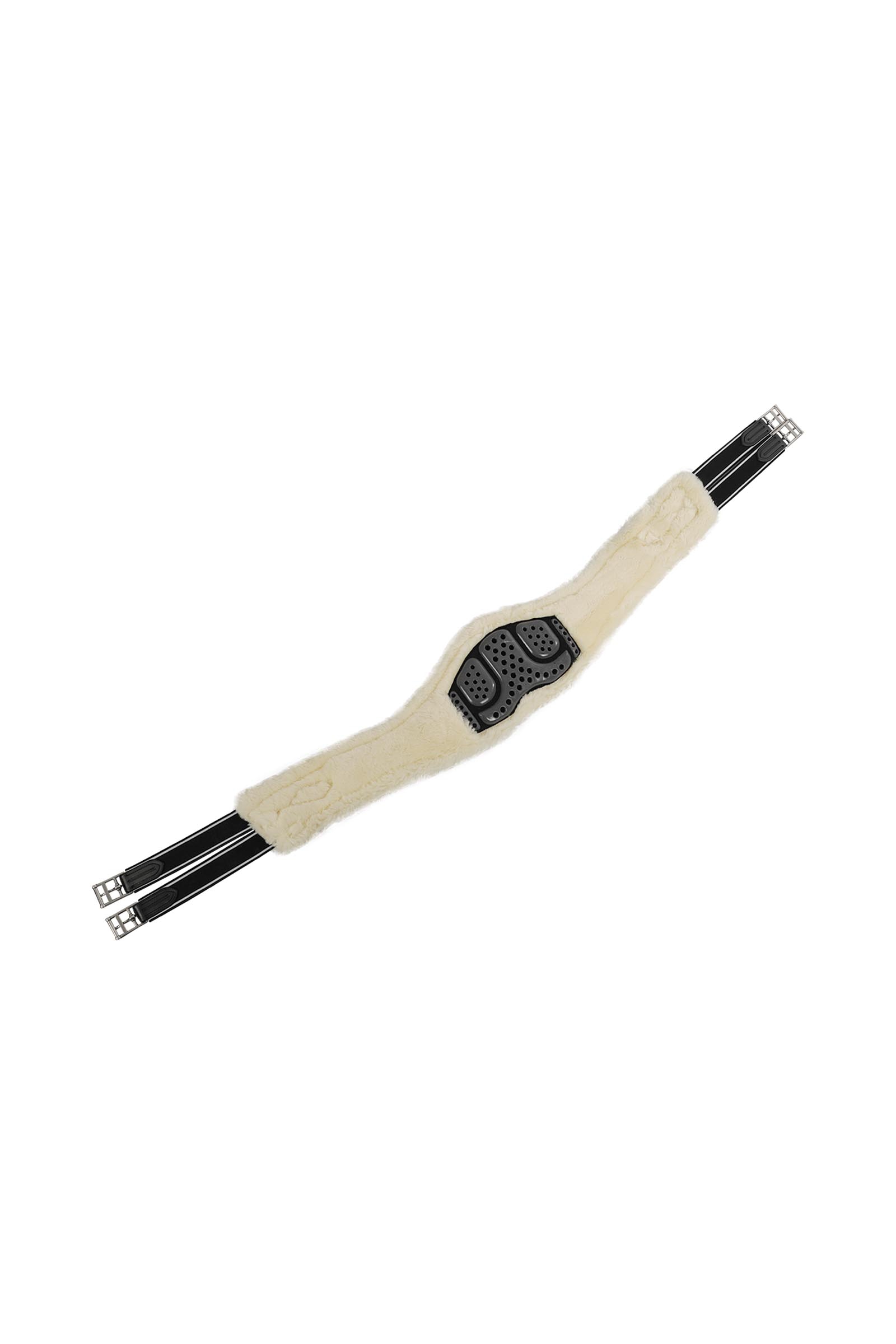 Acavallo Classic Gel Gurt mit Kunstfell