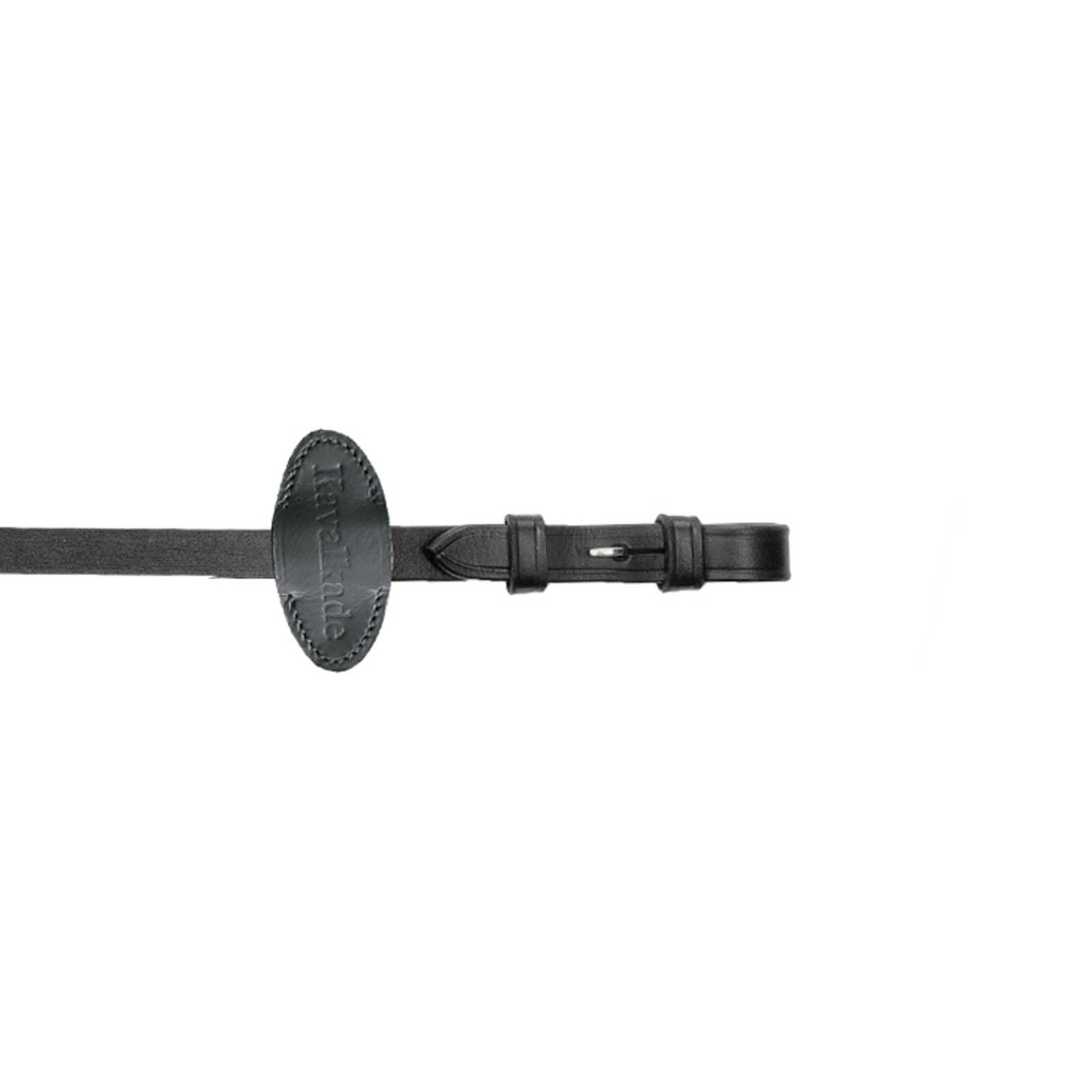 Kavalkade Gummierte Z&uuml;gel mit Zaumhaken