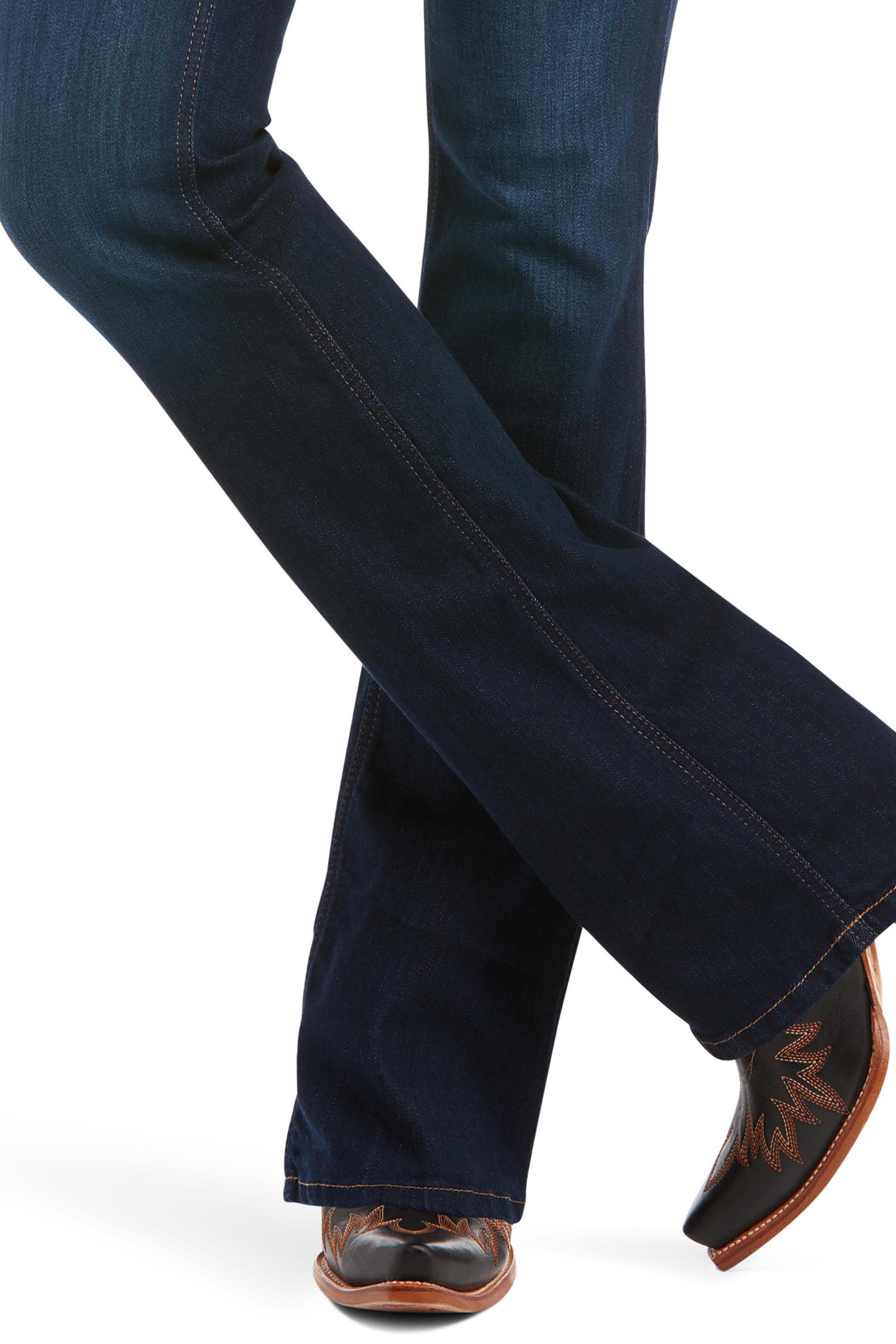 Ariat Real High Rise Ballary Boots Cut Damen Jeans