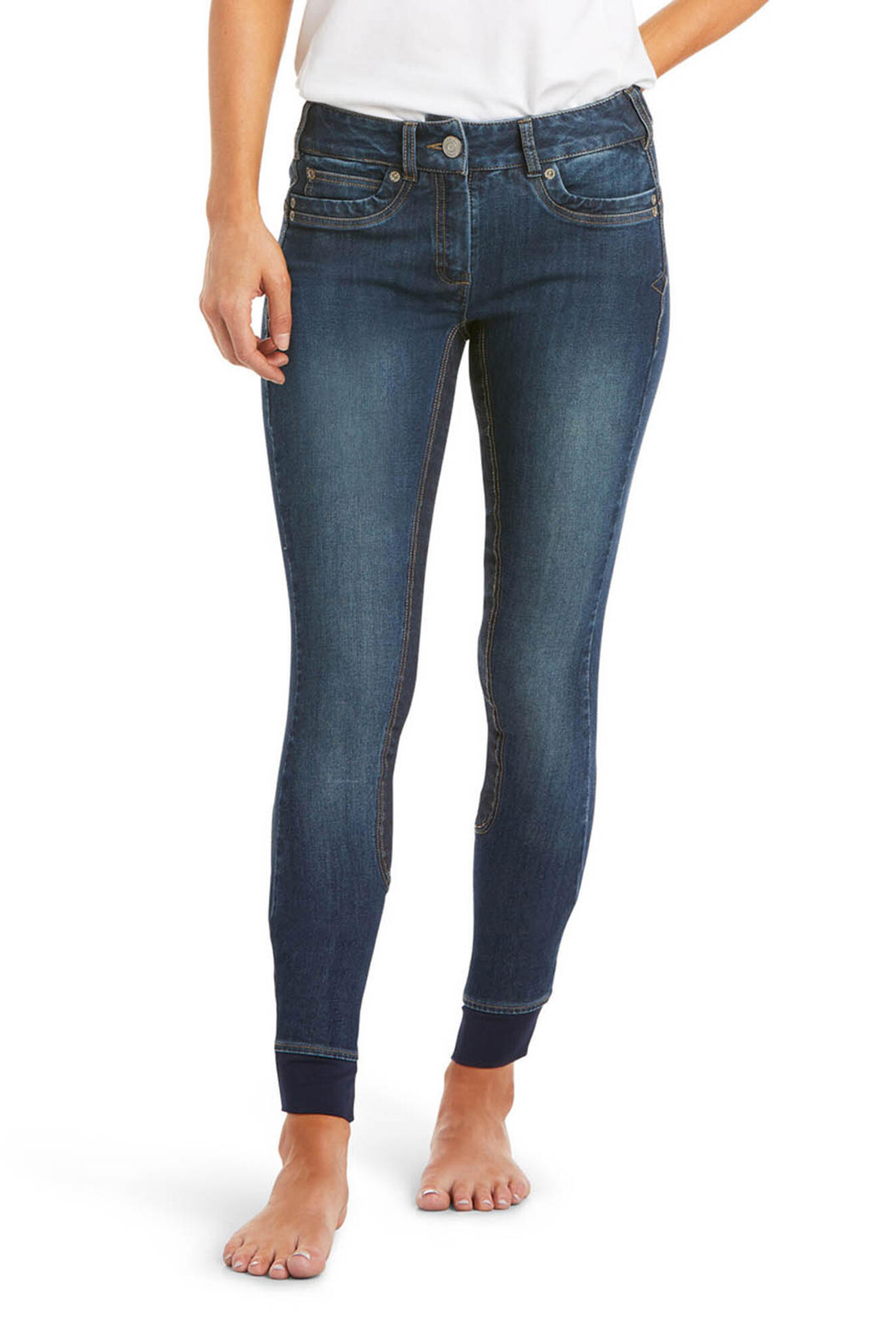 Ariat Halo Denim Damen Vollbesatzreithose
