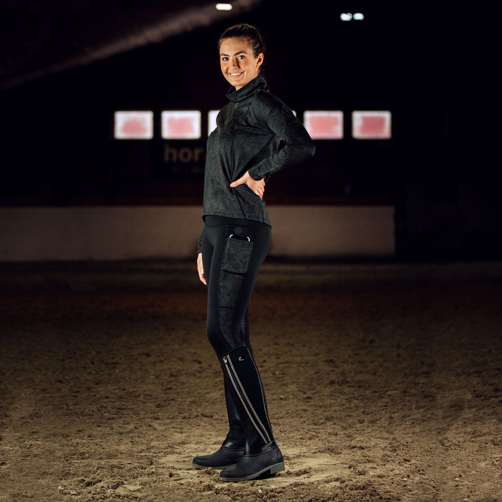 Horze Nome Winterreitstiefel aus Neopren