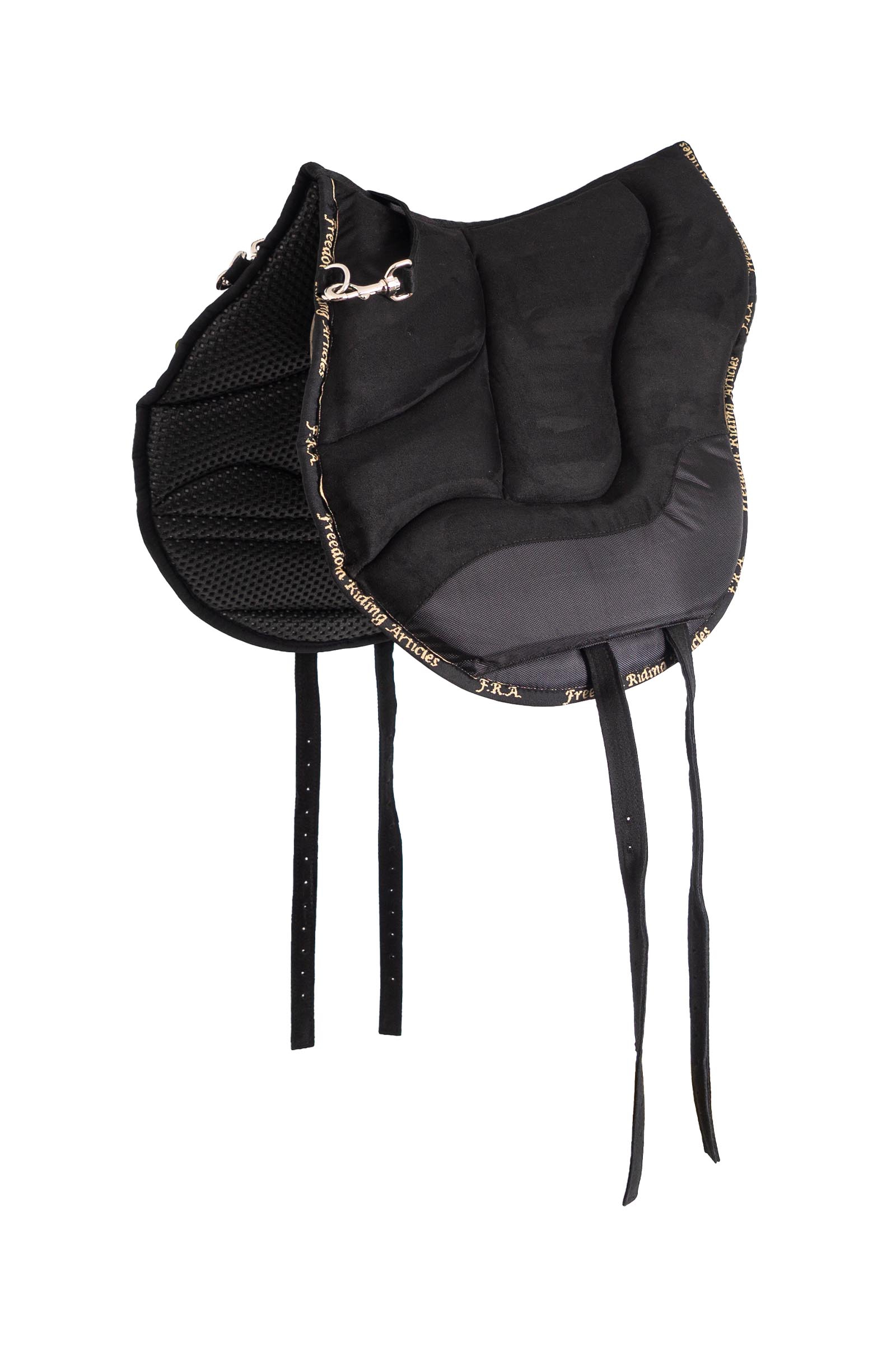 Black F.R.A. Freedom Riding Articles Dardo Basic Reitpad  