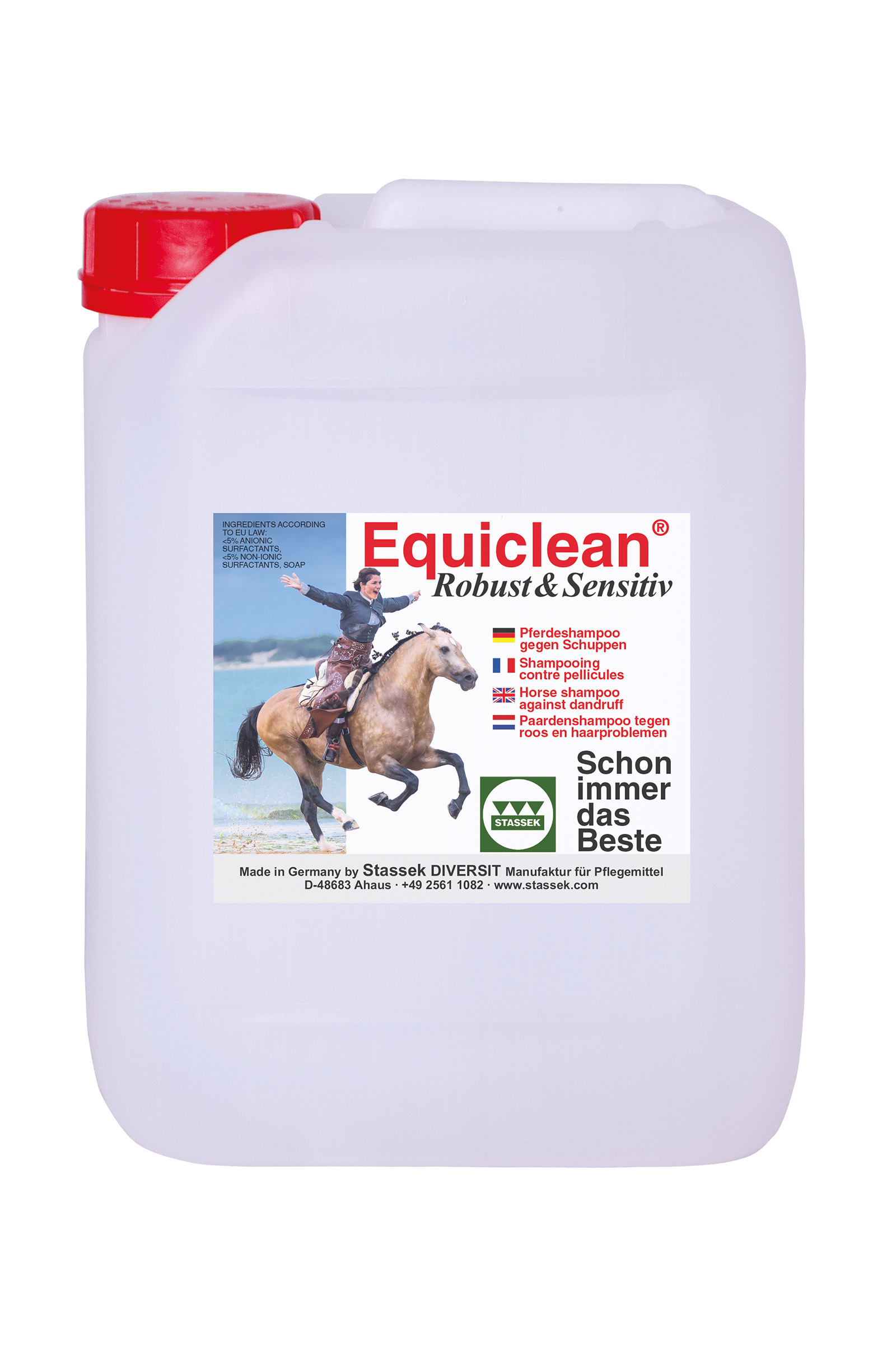 Stassek Equiclean Robust Outdoor Shampoo, 2 Liter