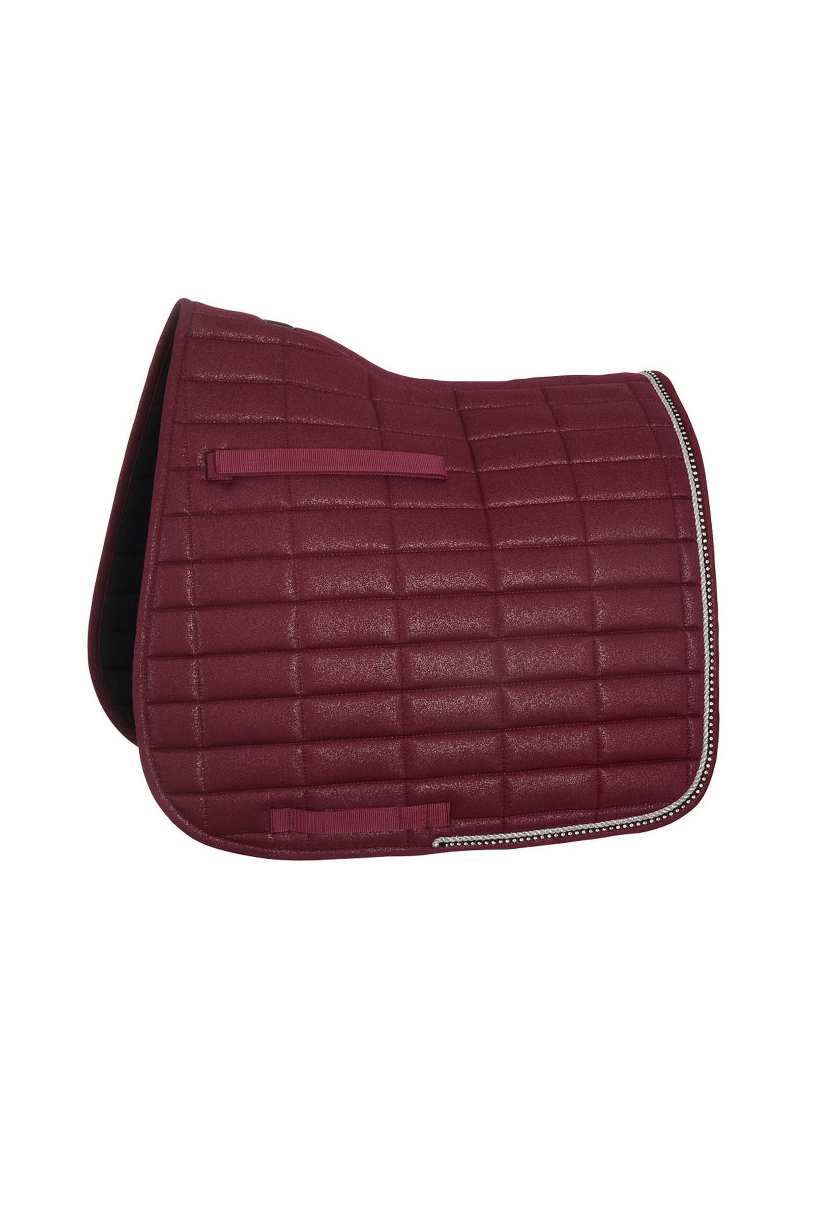 Burgundy BR Glamour Chic Dressurschabracke