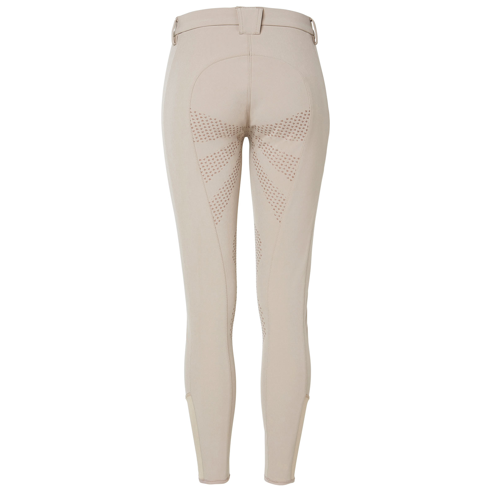 Beige Mountain Horse Frost Tech MH Damen Reithose mit Vollbesatz mit Grip-Technologie