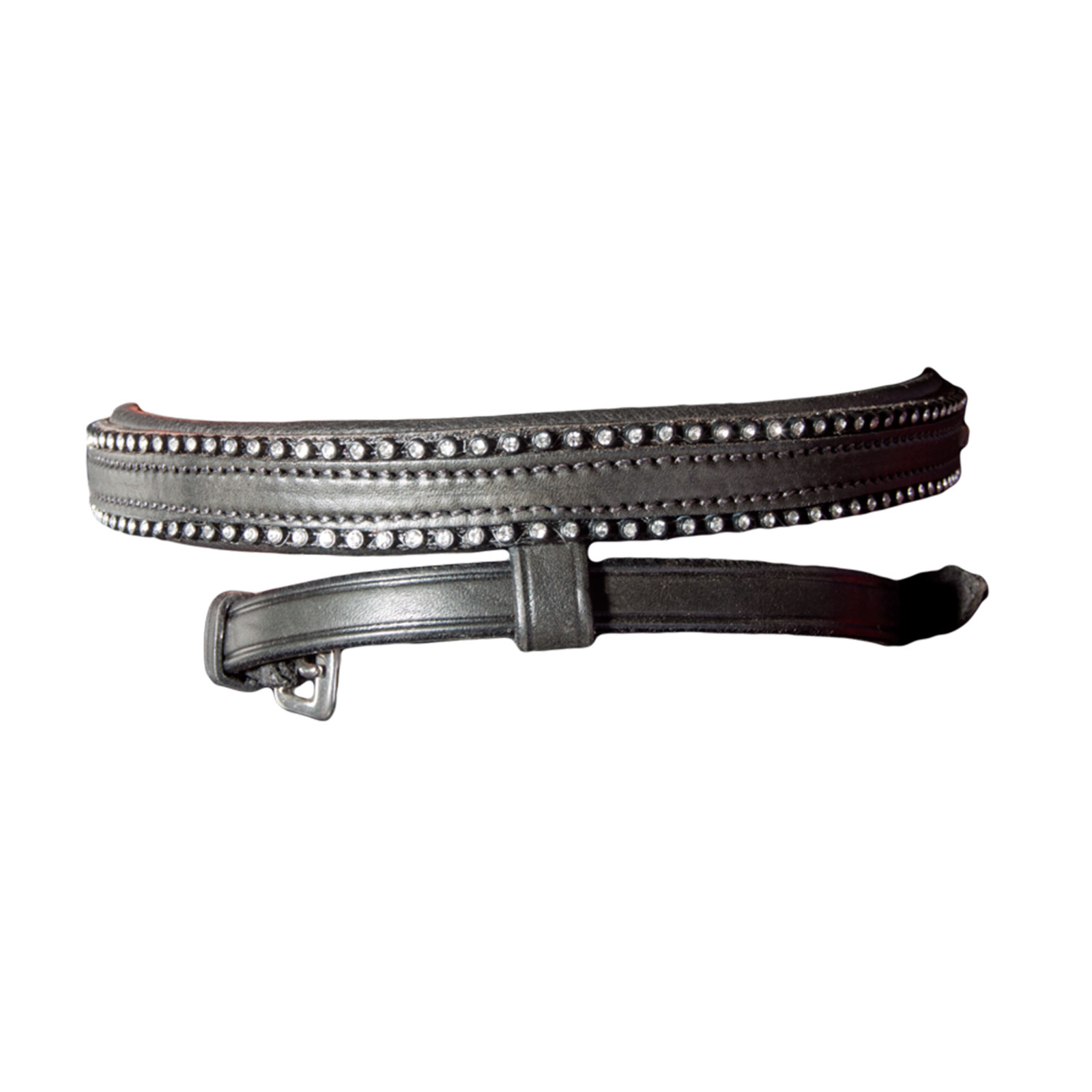 Karlslund kombiniertes Reithalfter, kleine Kristalle