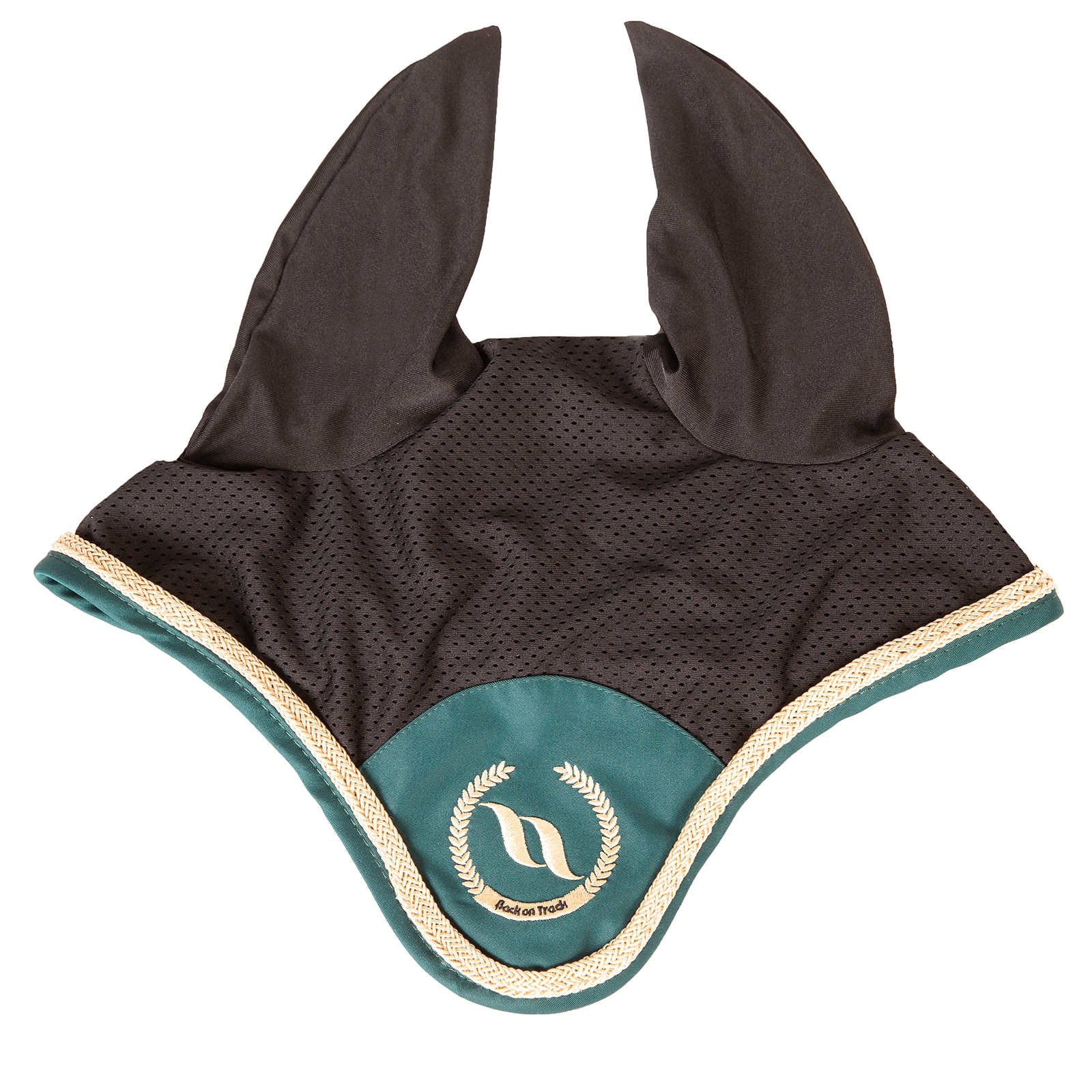 Forest Dark Green Back on Track Nights Collection Fliegenhaube mit Welltex®