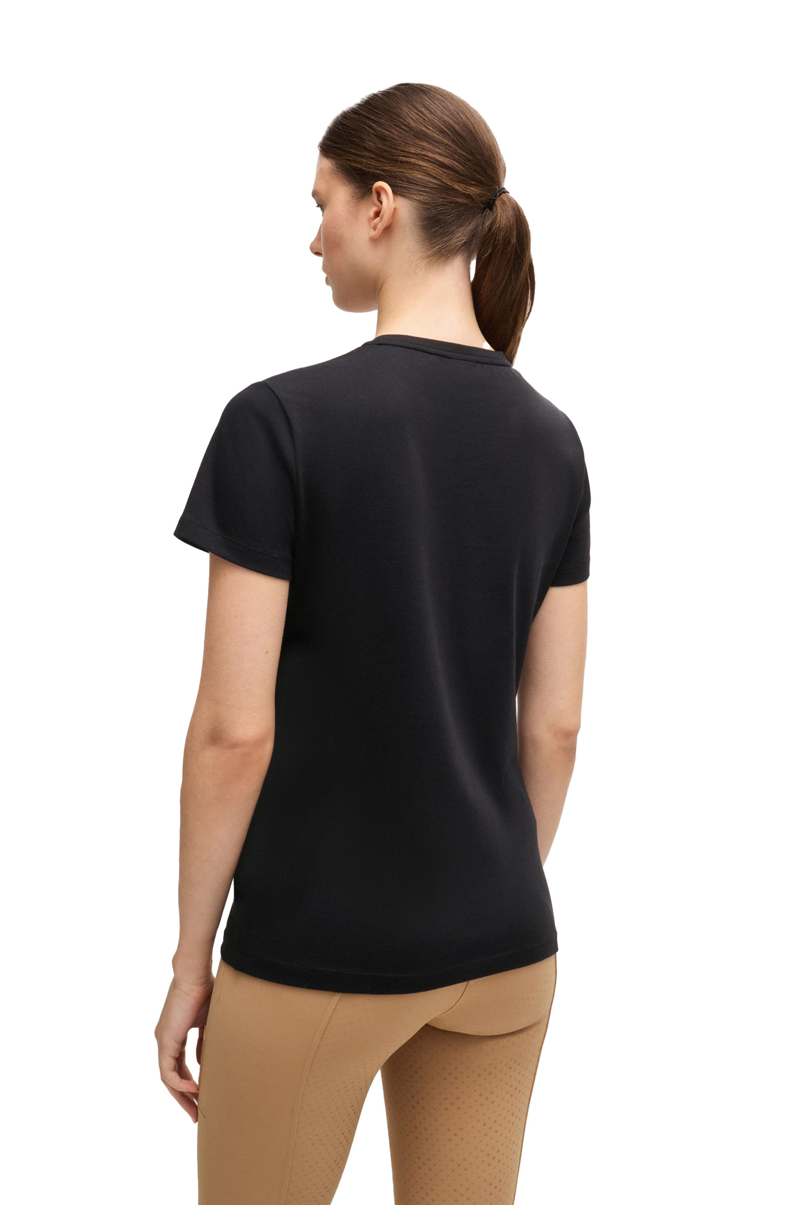 Boss Maya Damen-T-Shirt mit Stickerei