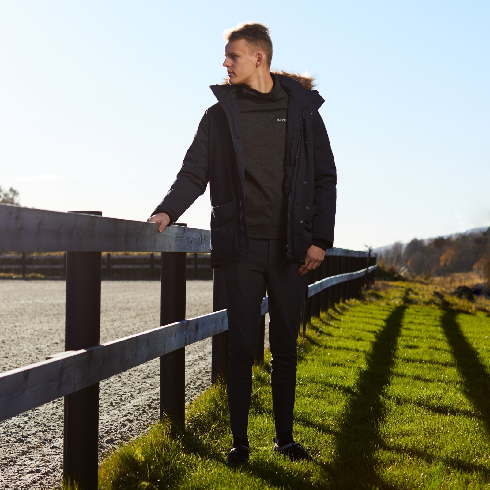 B Vertigo Daniel Herren Fleece Sweatshirt