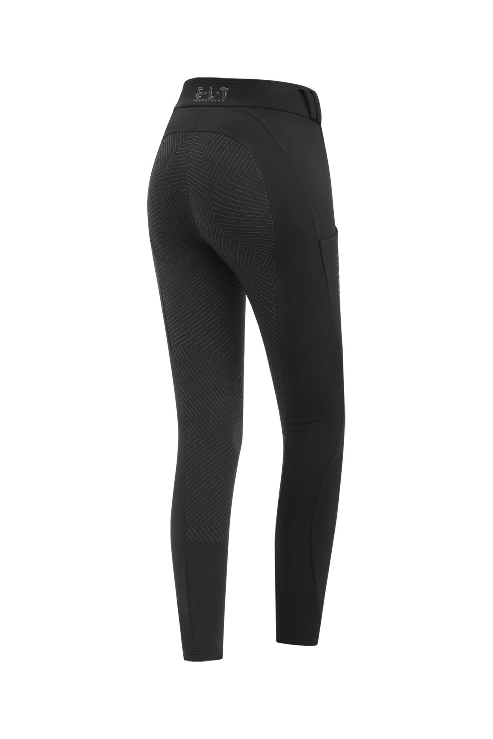 Black ELT Women's Thermal Riding leggings Rena