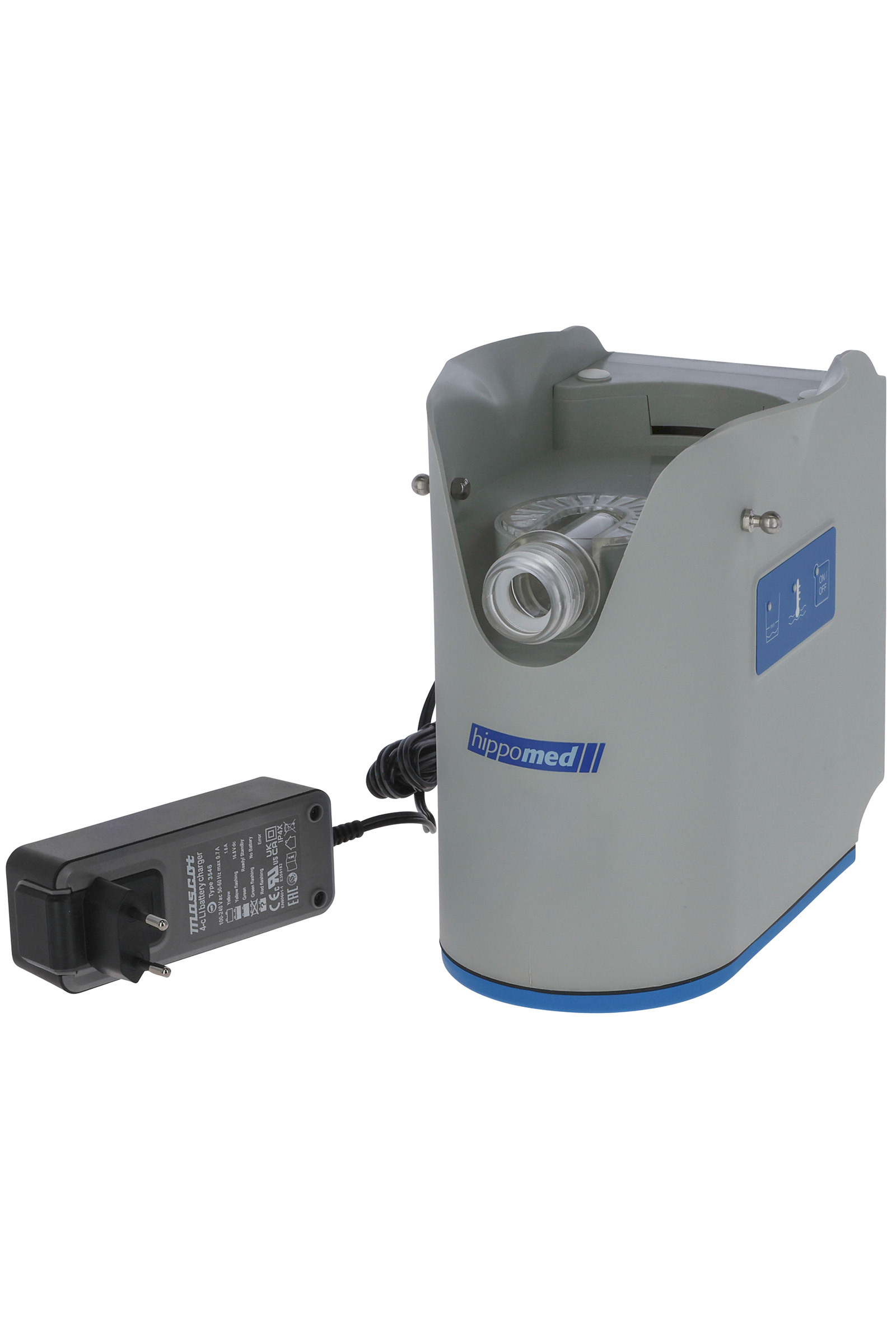 Hippomed AirOne Flex Batterie Ultraschall Inhalierger&auml;t ohne Maske