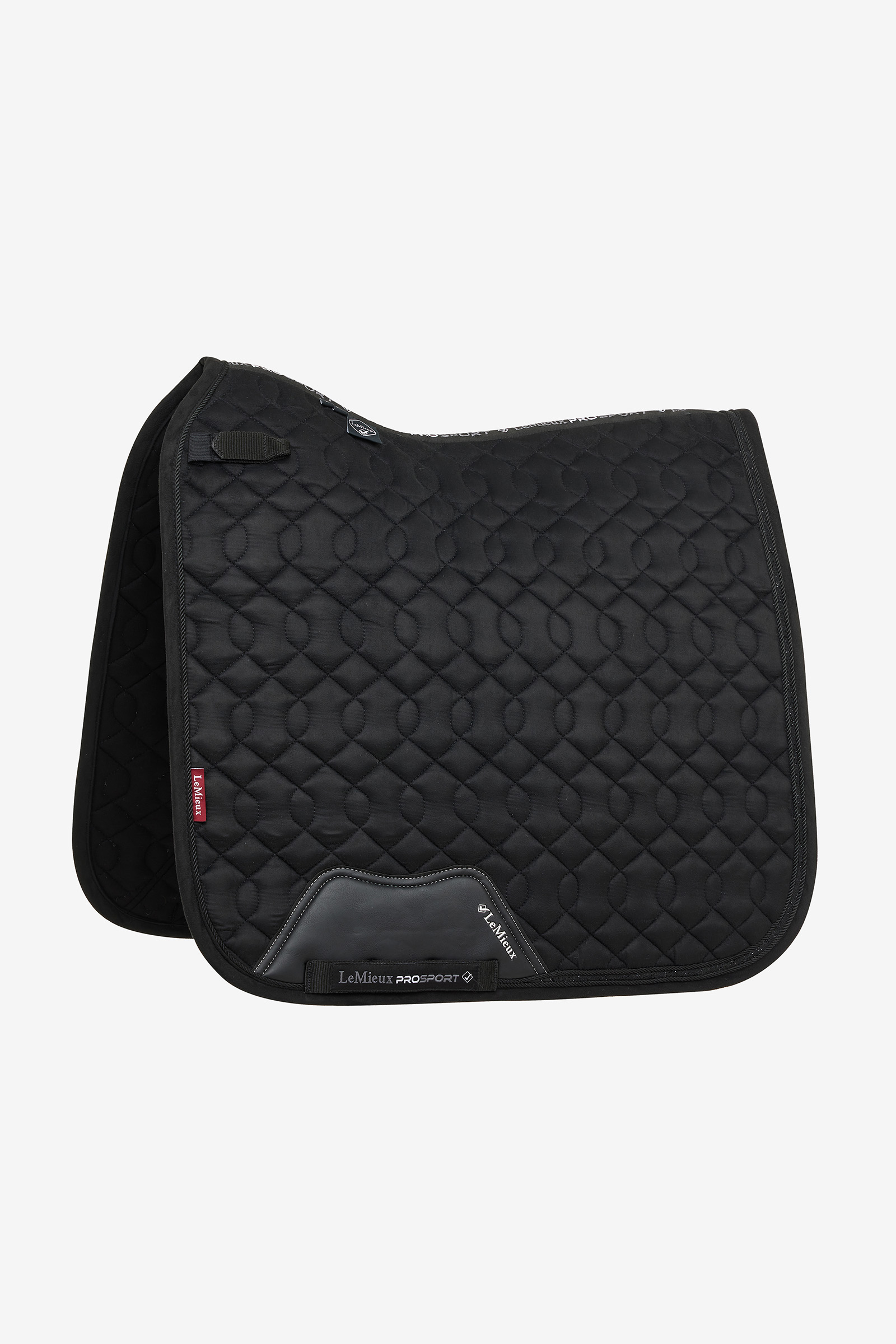 Black LeMieux Crystal Suede Dressurschabracke