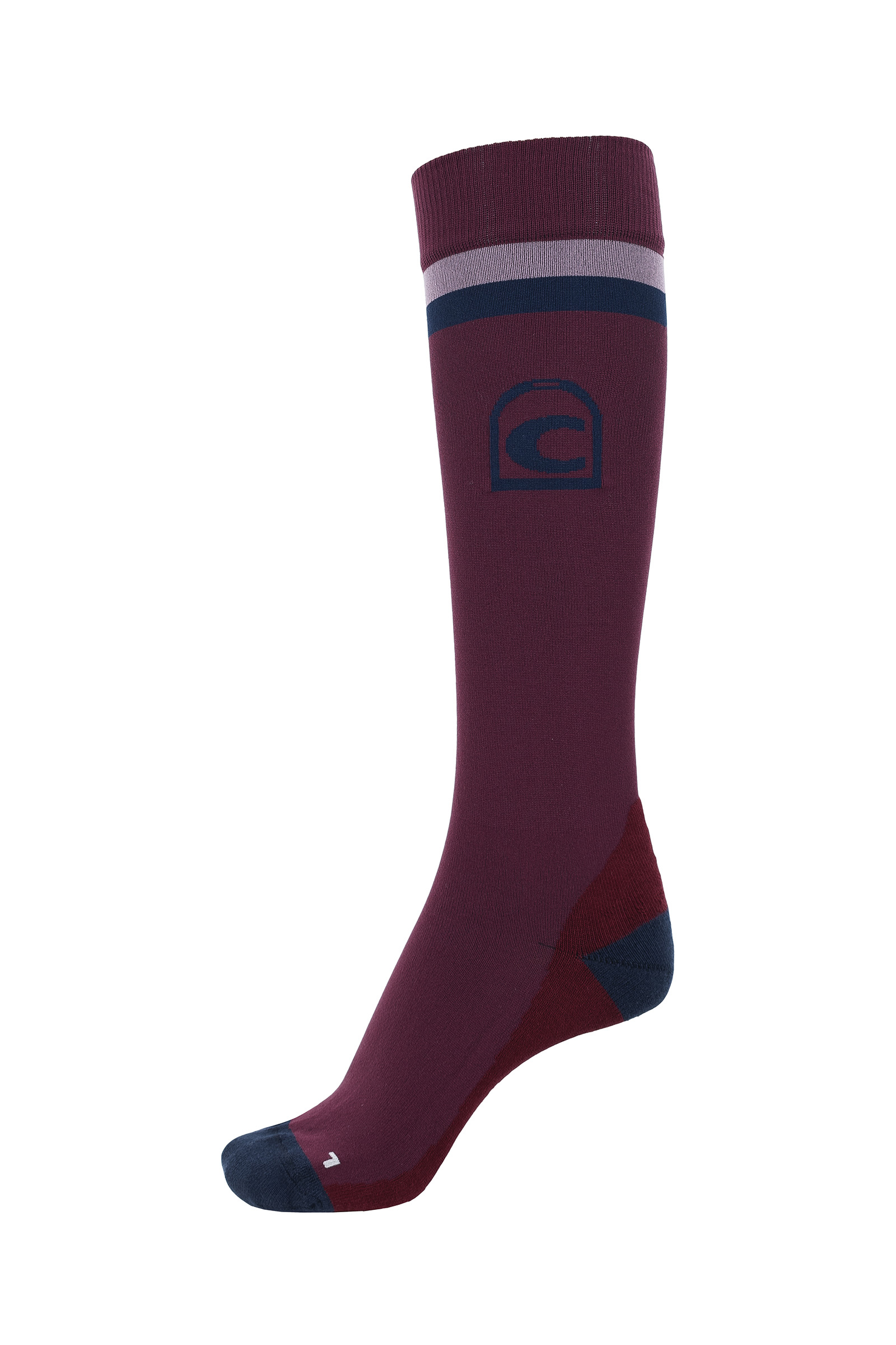 Wine Red Cavallo CAVALSURINA Reitsocken