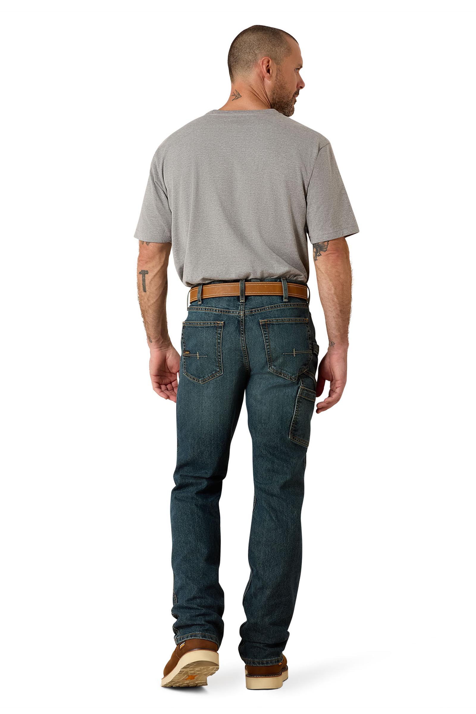 Ariat Rebar M7 Slim DuraStretch Workhorse Herren Workhorse-Jeans mit geradem Bein