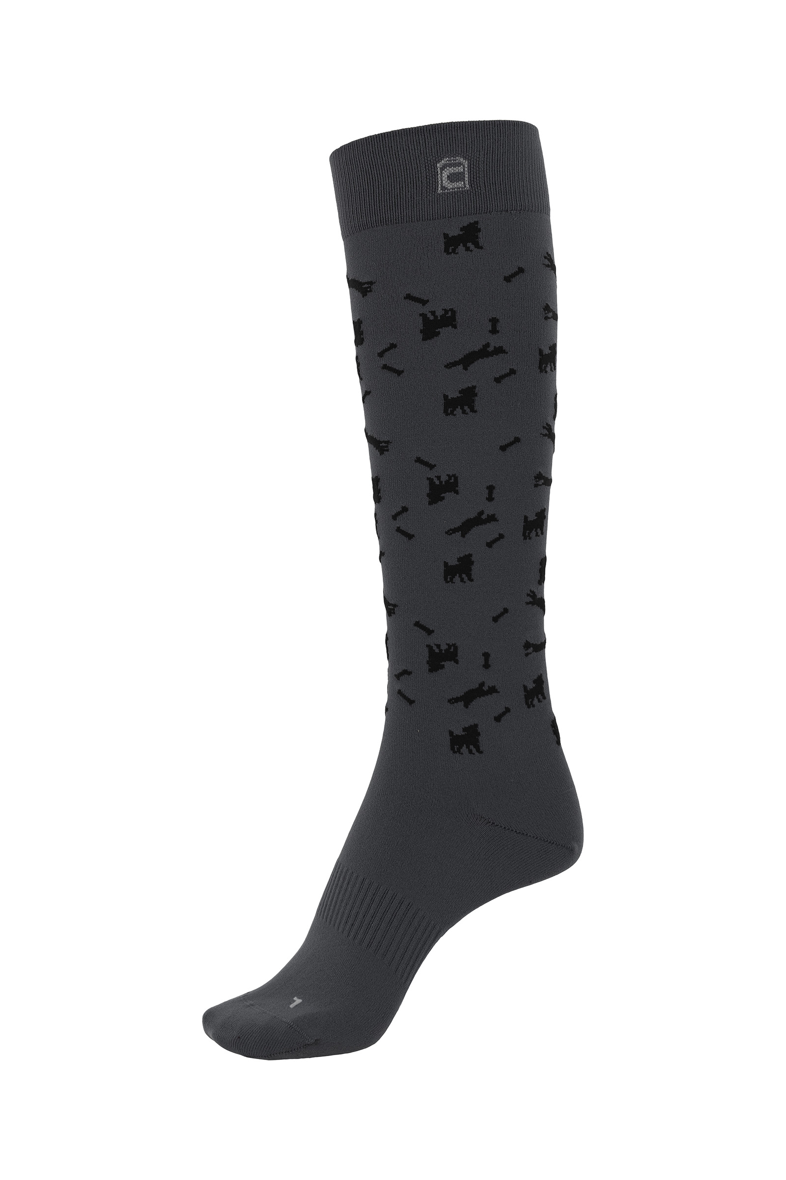 Graphite Dark grey Cavallo Selby Socken