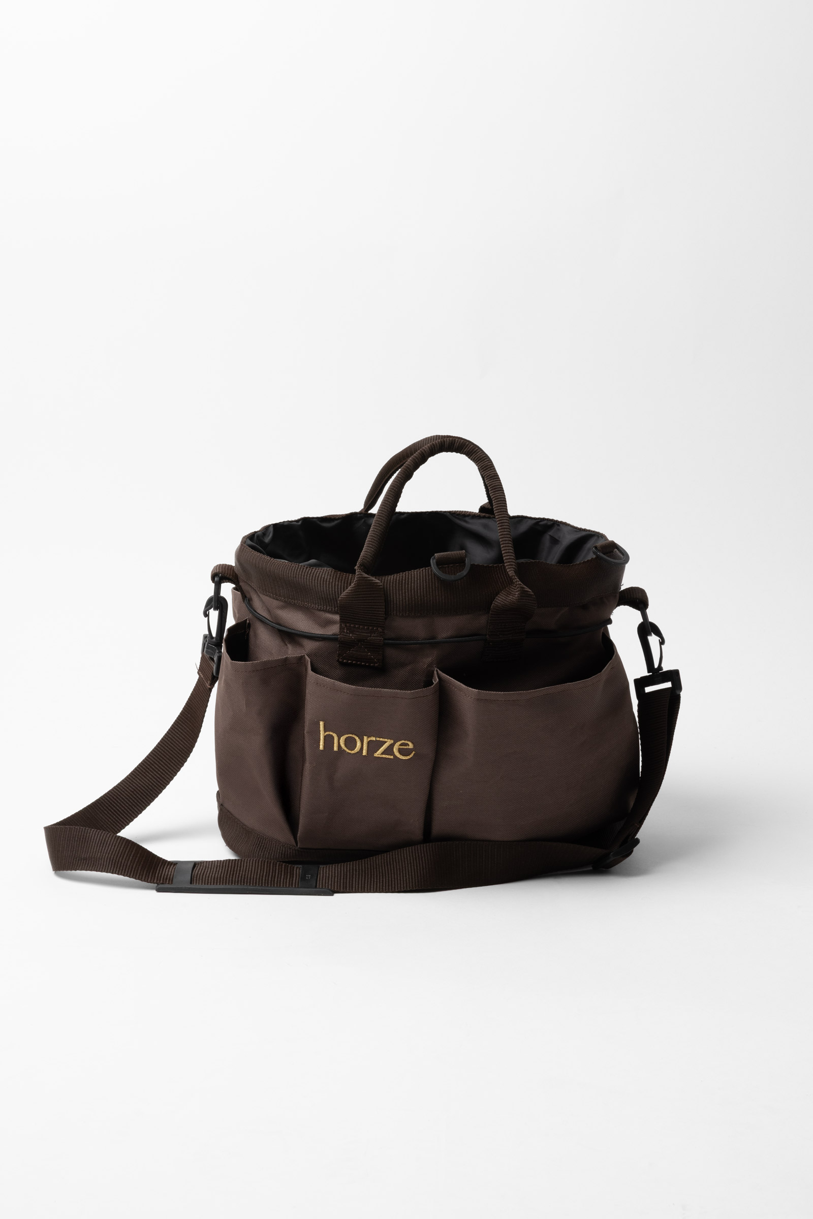 Dark Brown Horze Putzbeutel
