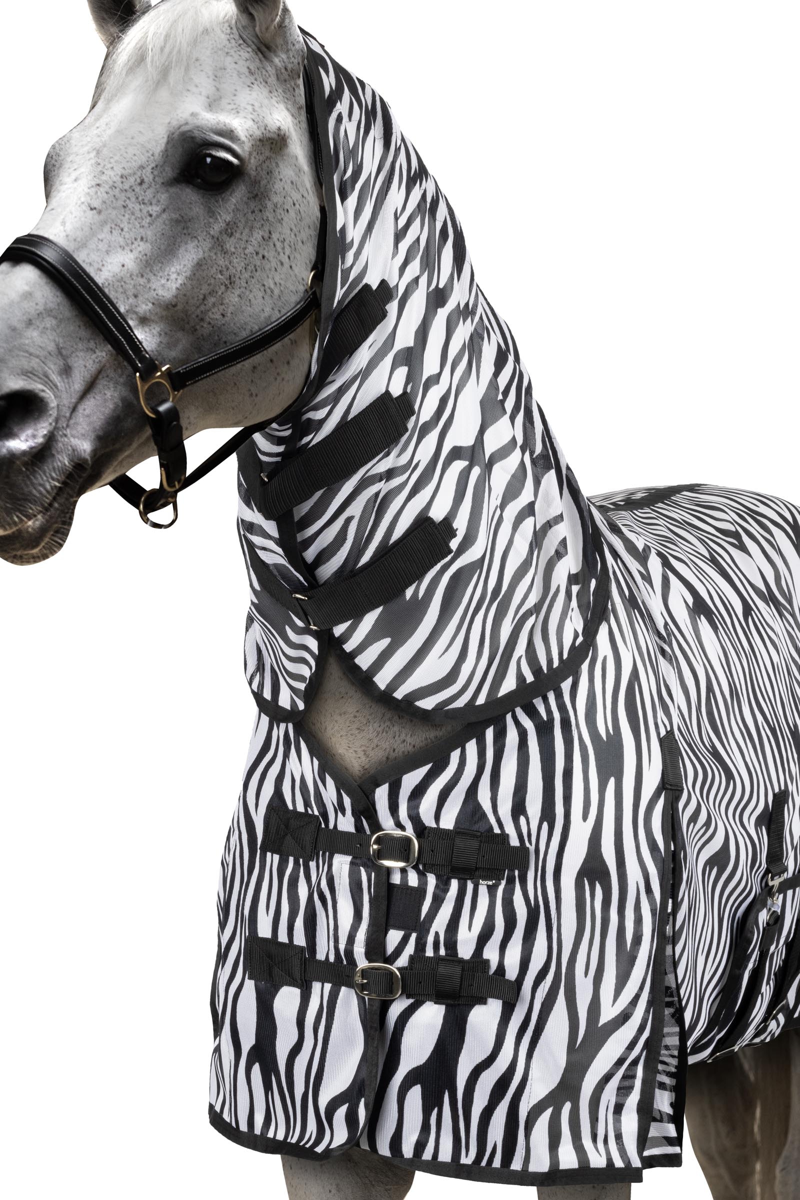 Horze Defender Fliegendecke mit Bauchlatz