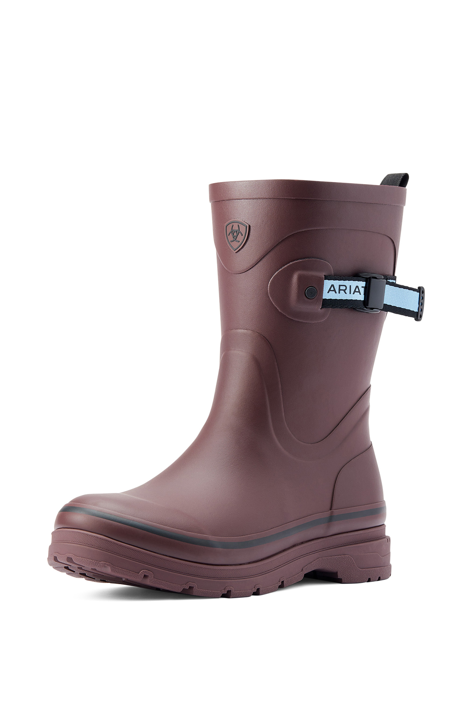 Maroon Ariat Kelmarsh Mid Damen Gummistiefel mittlerer H&ouml;he