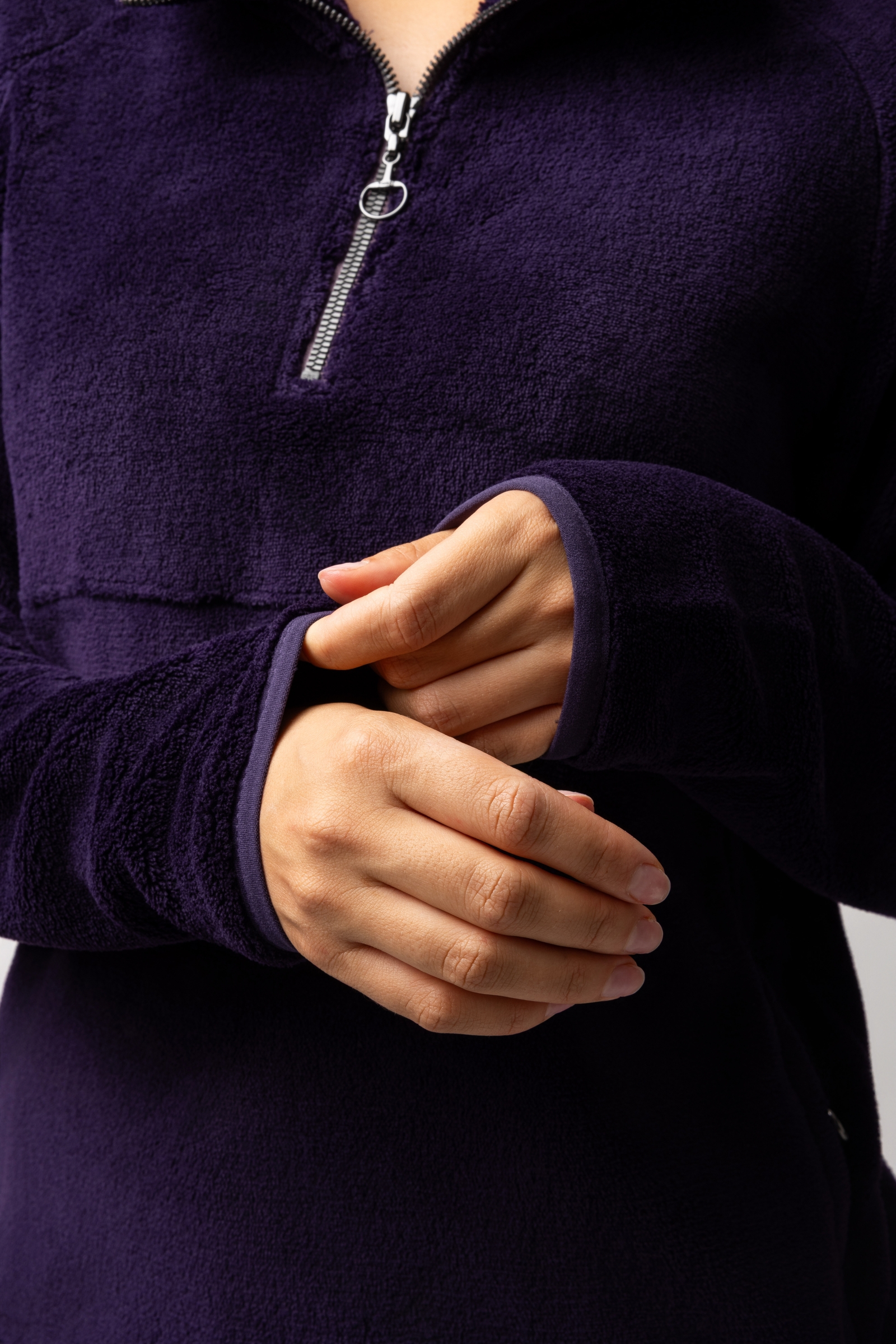 Horze Frieda Damen Anorak Fleece Sweater