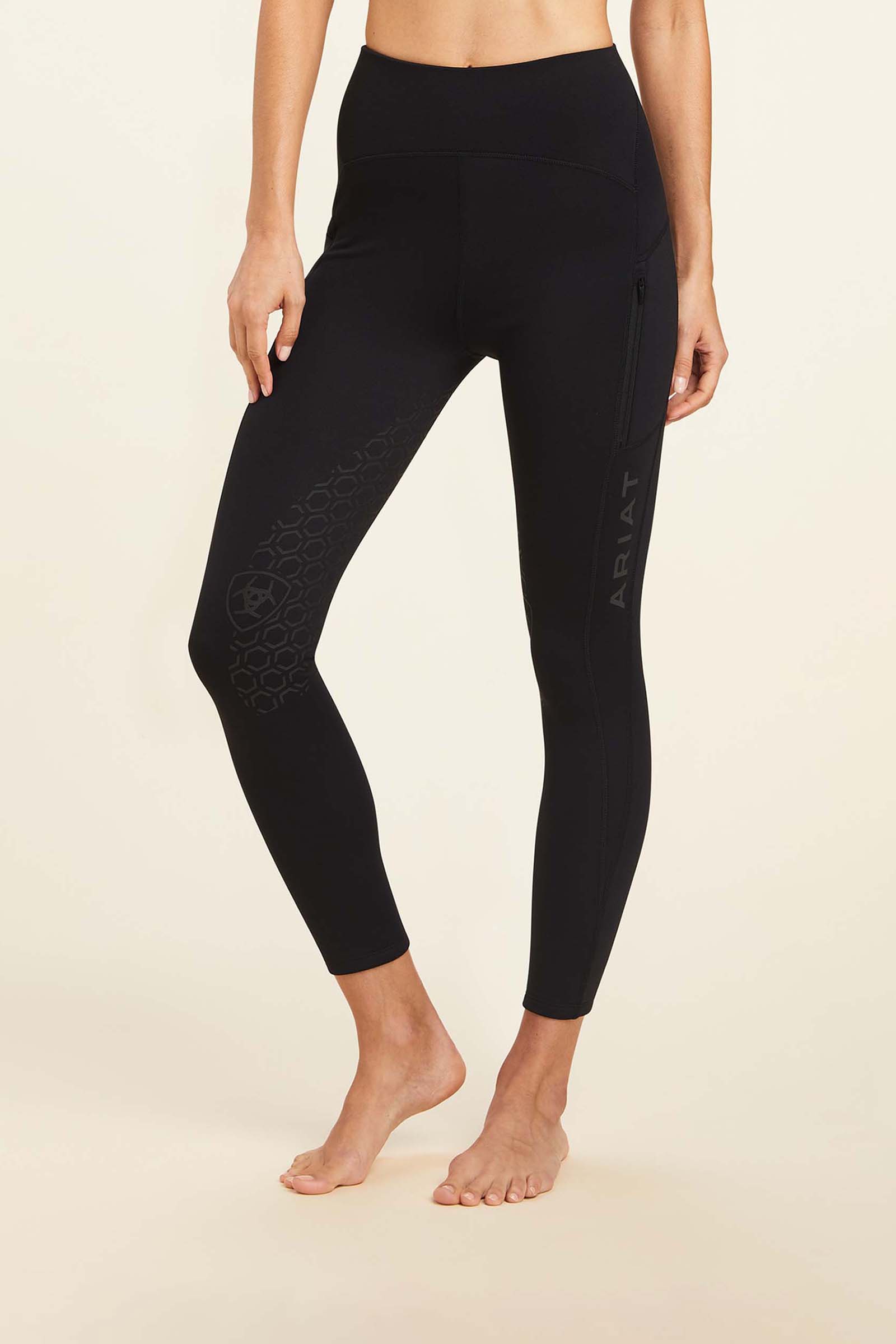 Ariat Venture Thermal Damen Reitleggings mit Halbgrip