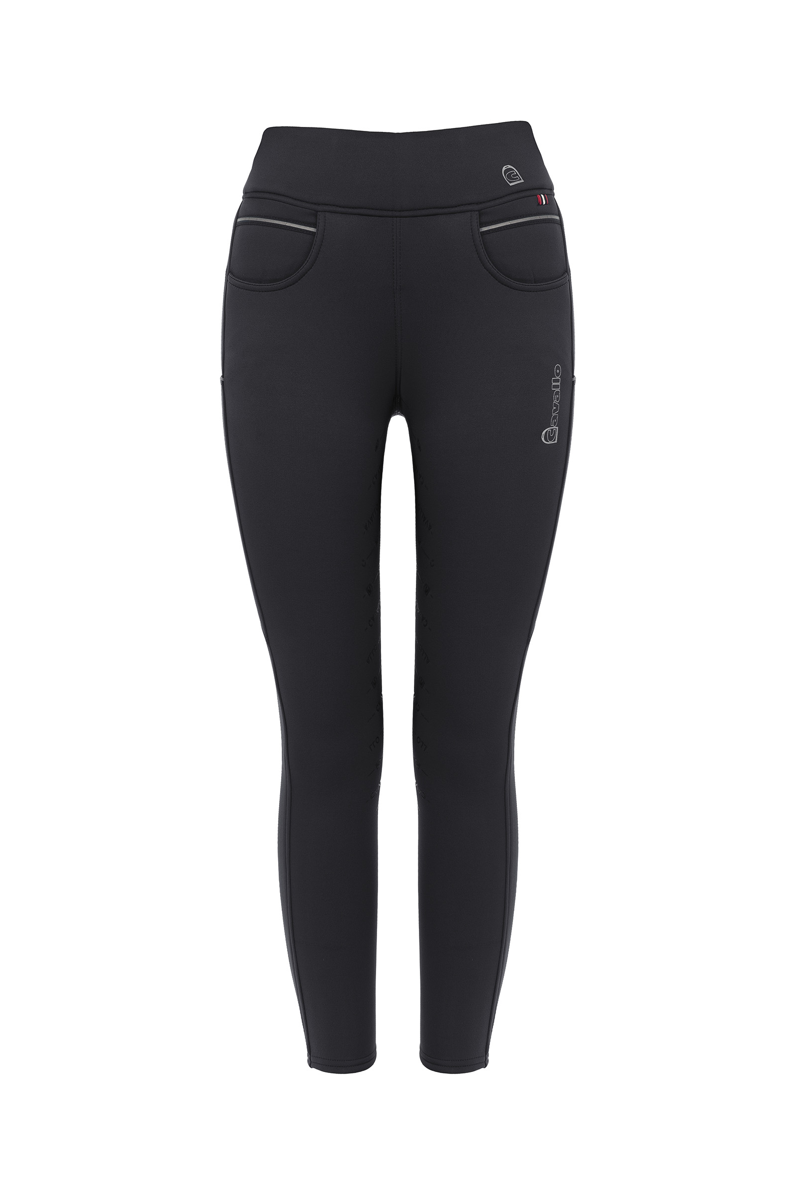 Cavallo CAVALLIZ Kinder Thermo-Reitleggings mit Vollbesatz