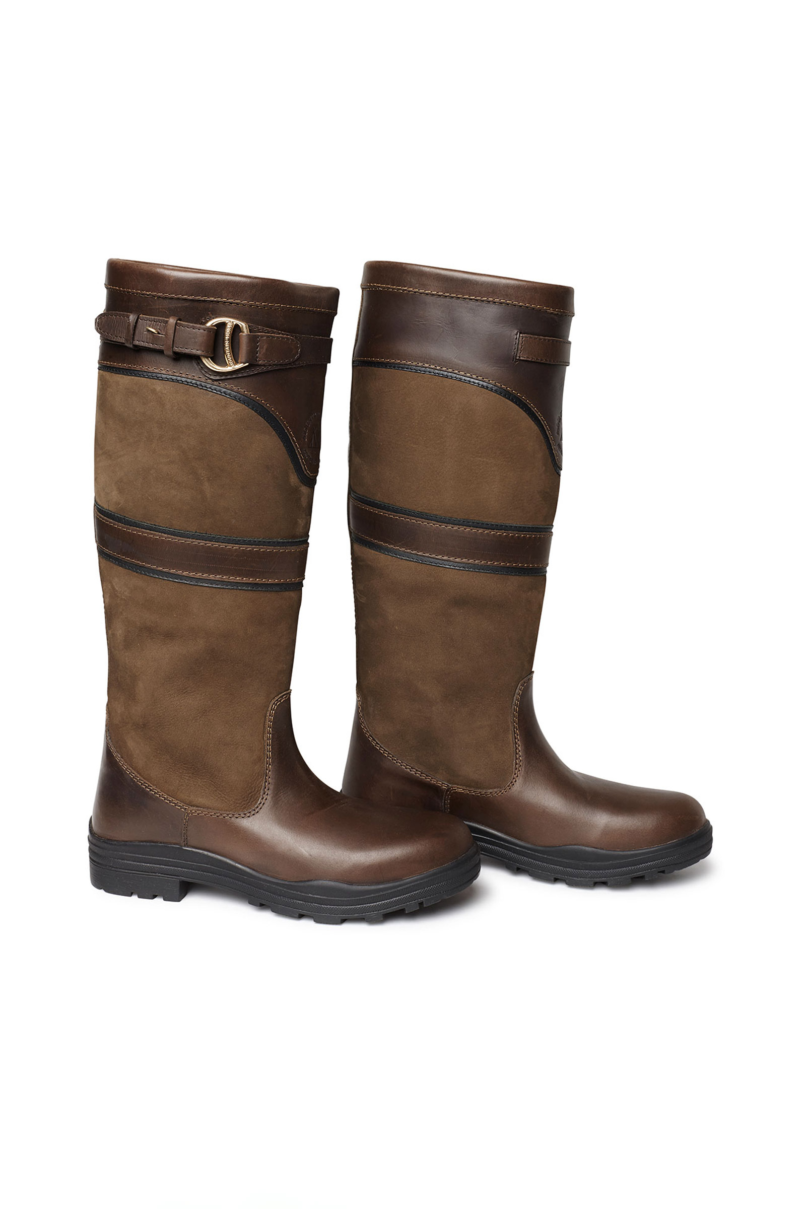 Dark Brown Mountain Horse Devonshire Damen Winter-Reitstiefel