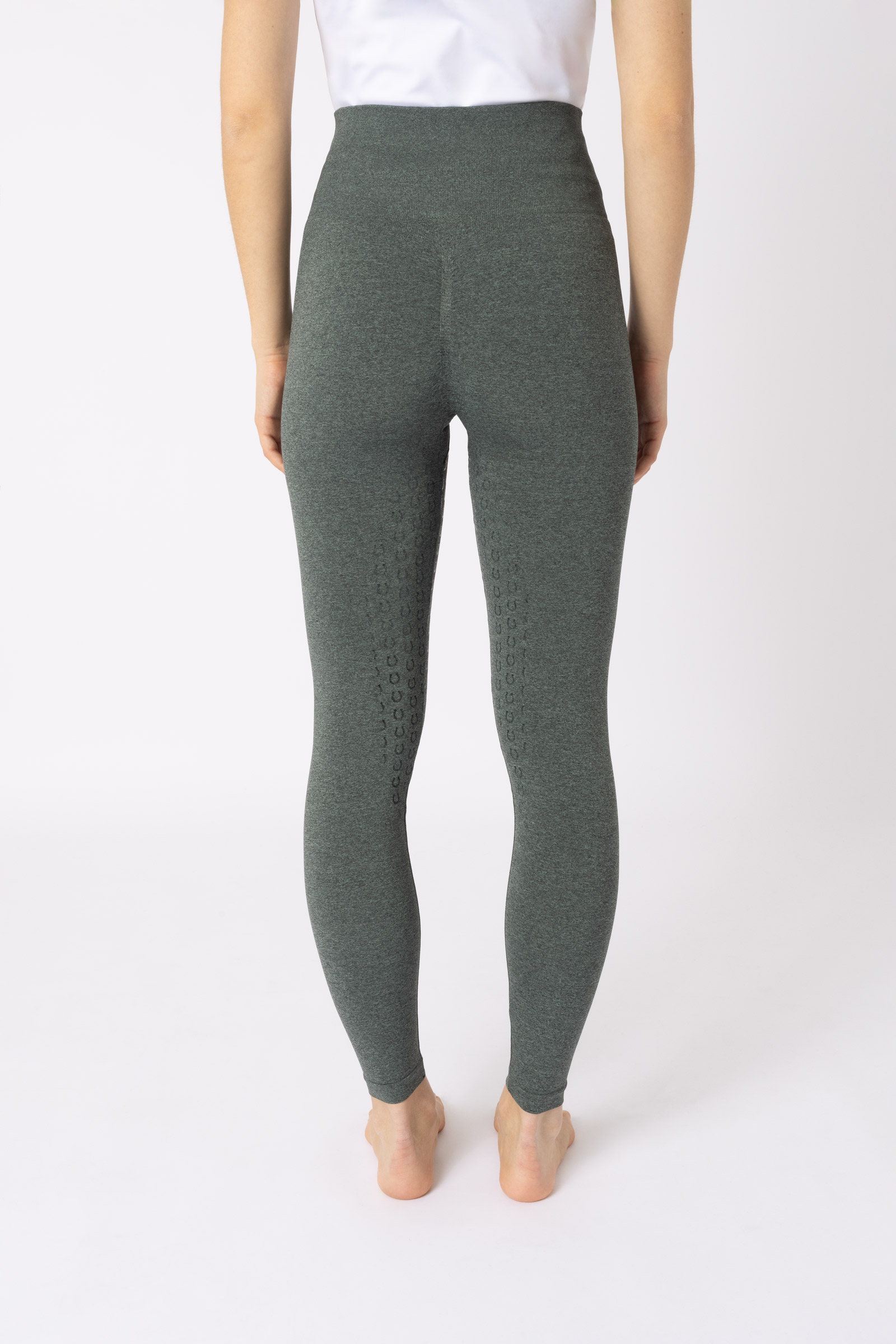 Horze Nessa Nahtlose Vollbesatz Scrunch Reitleggings