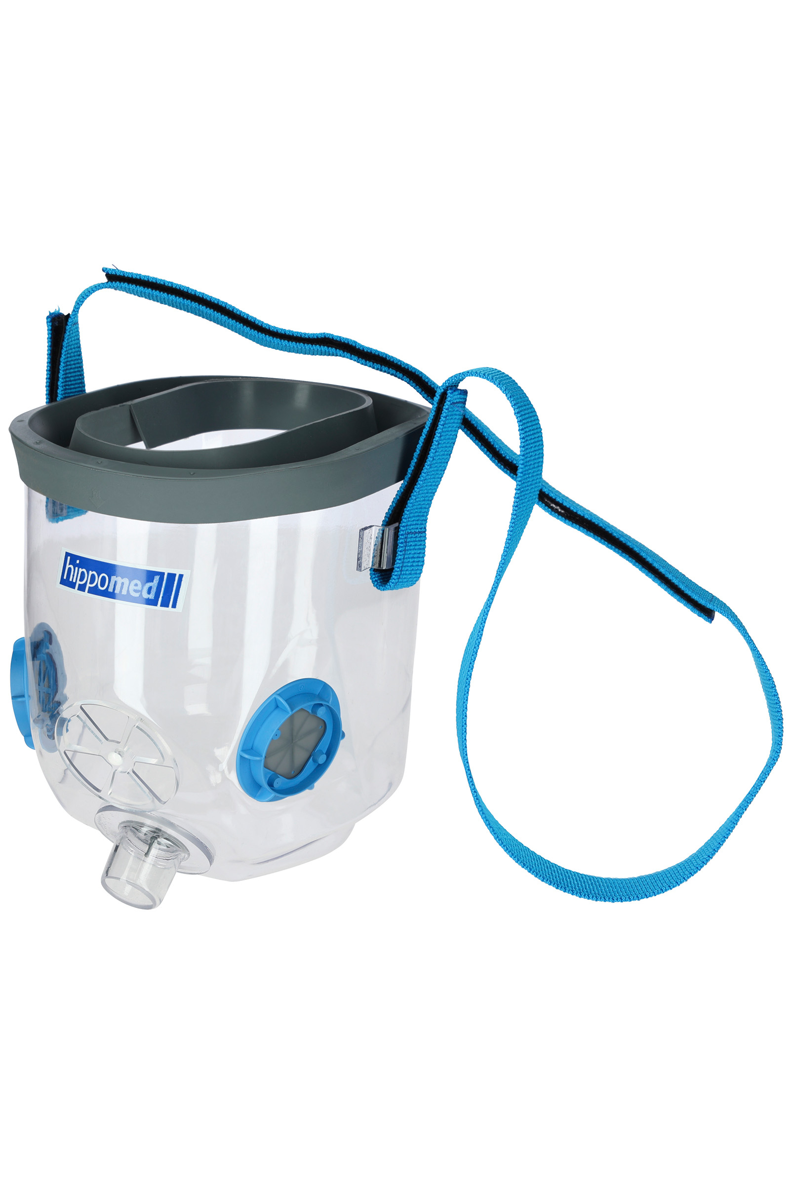 Hippomed Inhalationsmaske inkl. Zubehör für AirOne, Warmblut