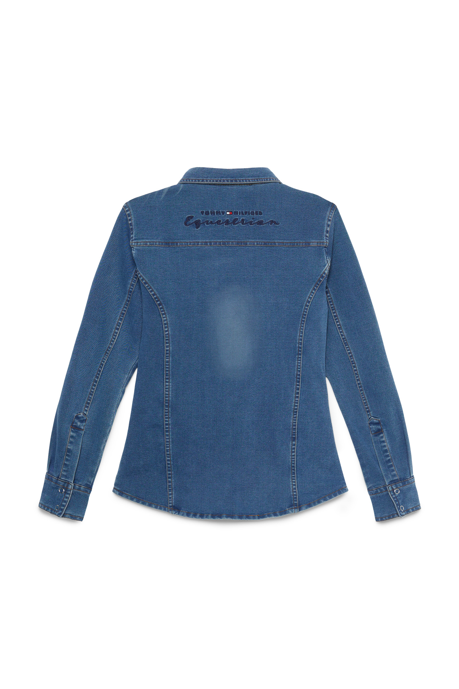 Tommy Hilfiger Equestrian Woodside Stretch Denim Hemd