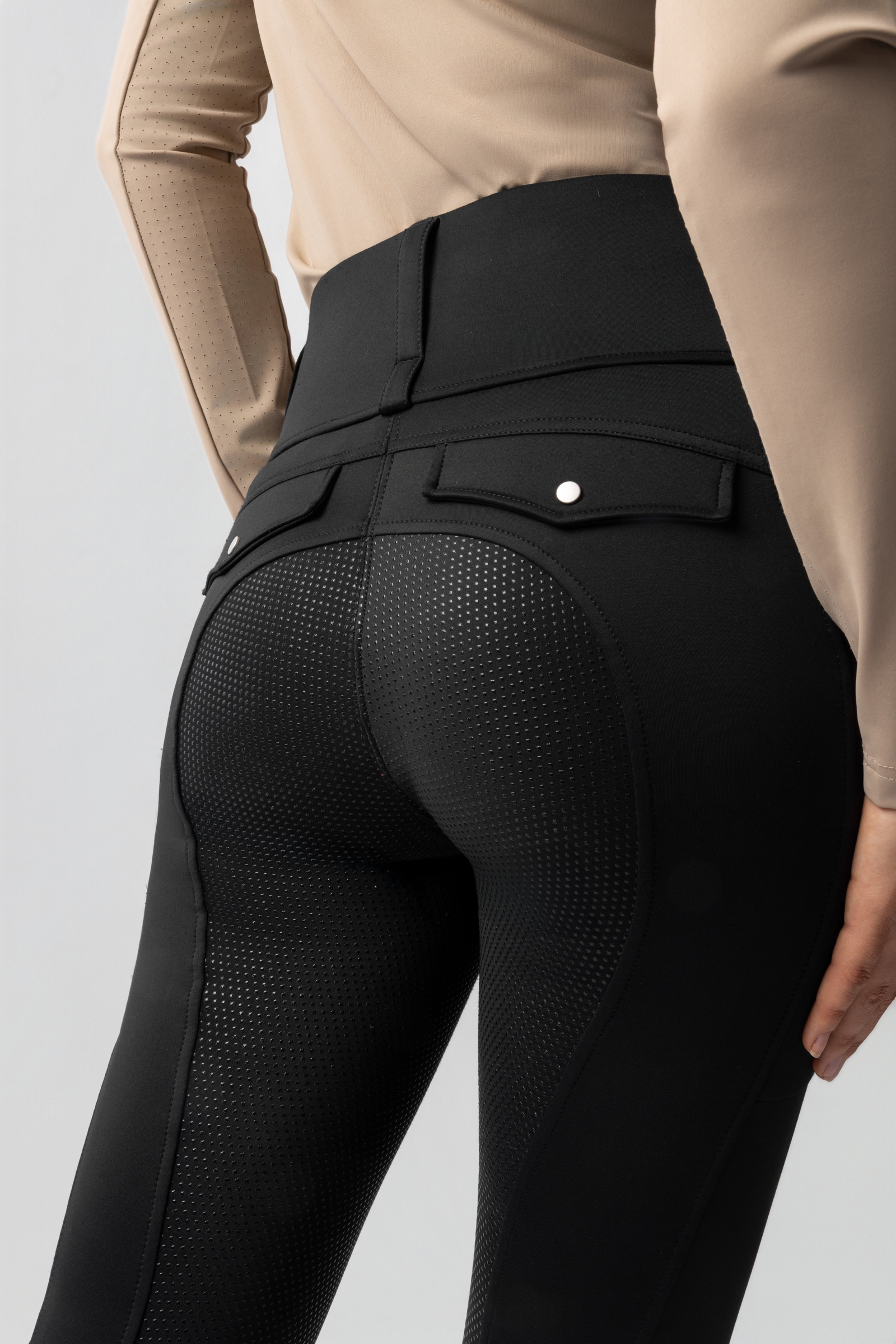 Horze Anya Damen Hybrid Thermo Vollbesatz-Reithose